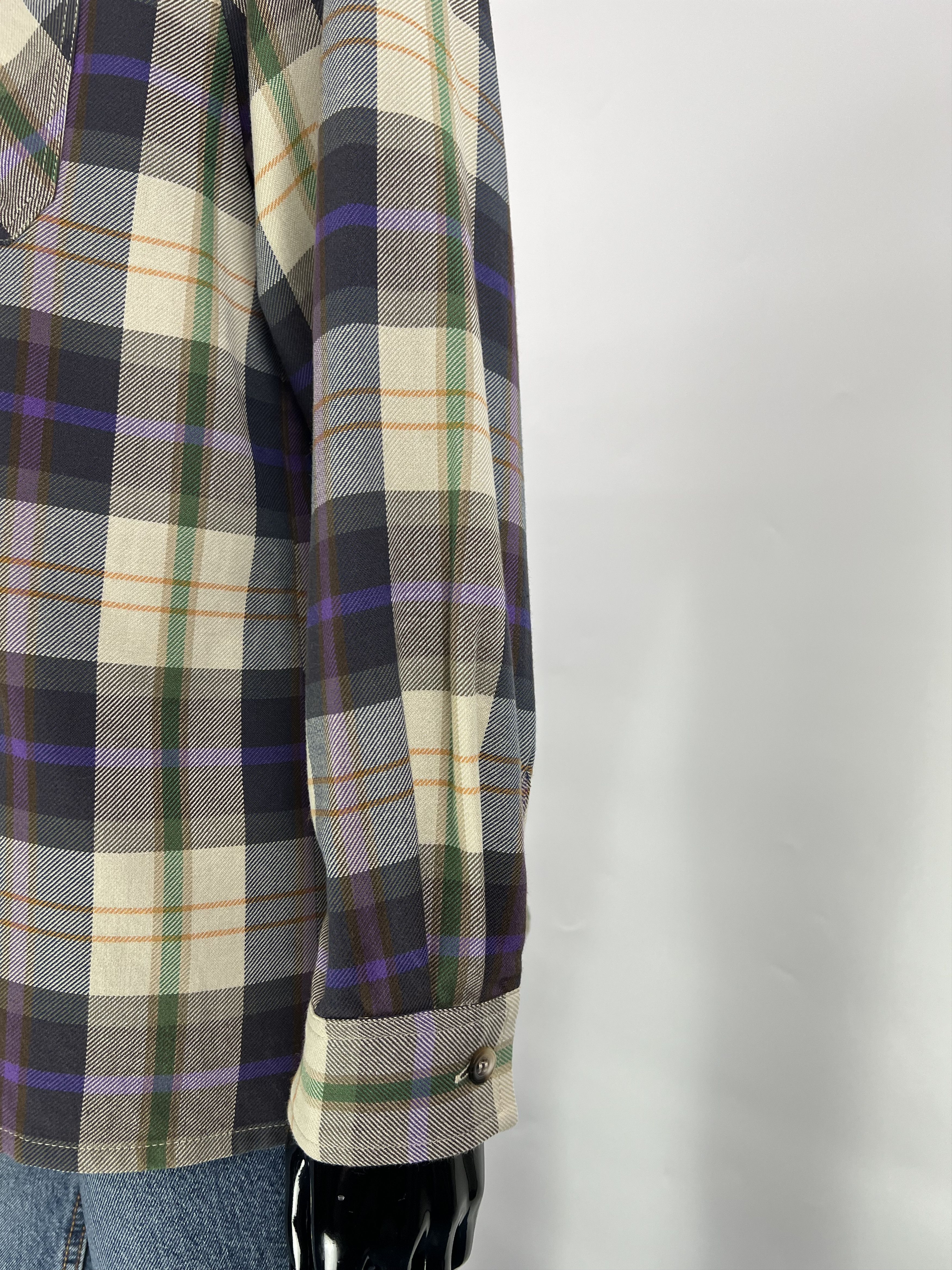 A.P.C. × Flannel A.P.C. Checked Long Sleeve Button Up Shirt Size 38 Size M / US 6-8 / IT 42-44 - 7 Thumbnail