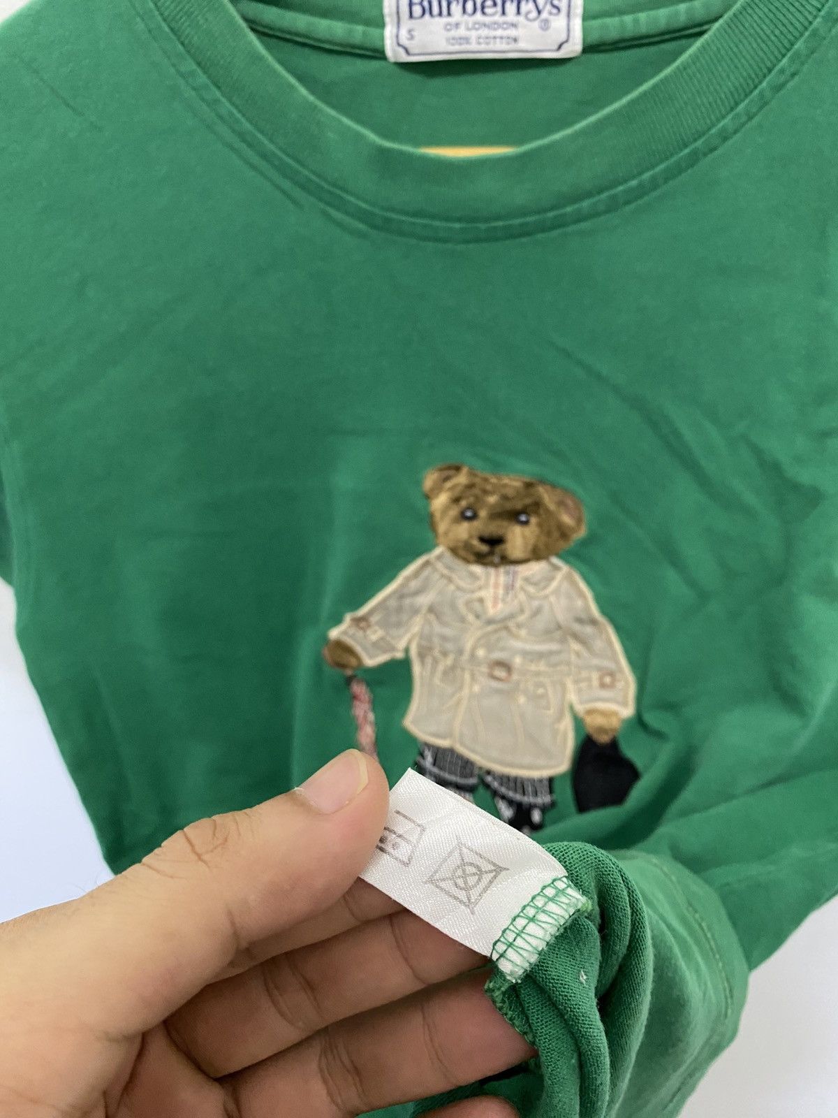Burberry Rare!! Authentic BURBERRY BEAR Size US S / EU 44-46 / 1 - 6 Thumbnail