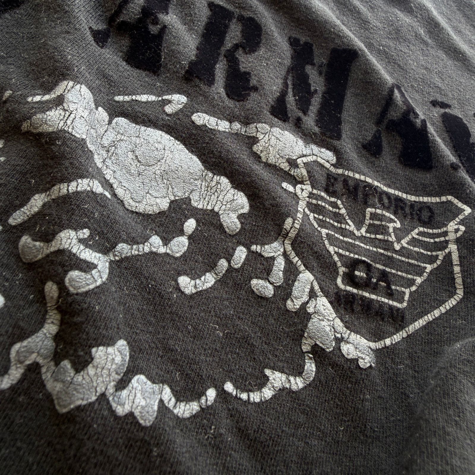Emporio Armani Emporio Armani Eagle Logo Graphic Tee two tone sun faded Size US L / EU 52-54 / 3 - 4 Thumbnail