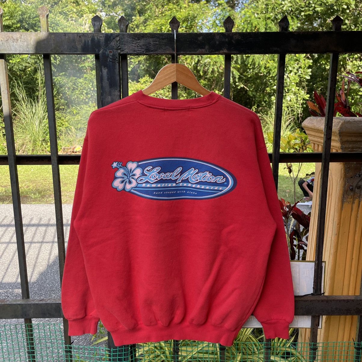 Other 🔥Vintage 90s Local Motion Big Logo Surf Skate Sweatshirts Size US M / EU 48-50 / 2 - 1 Thumbnail