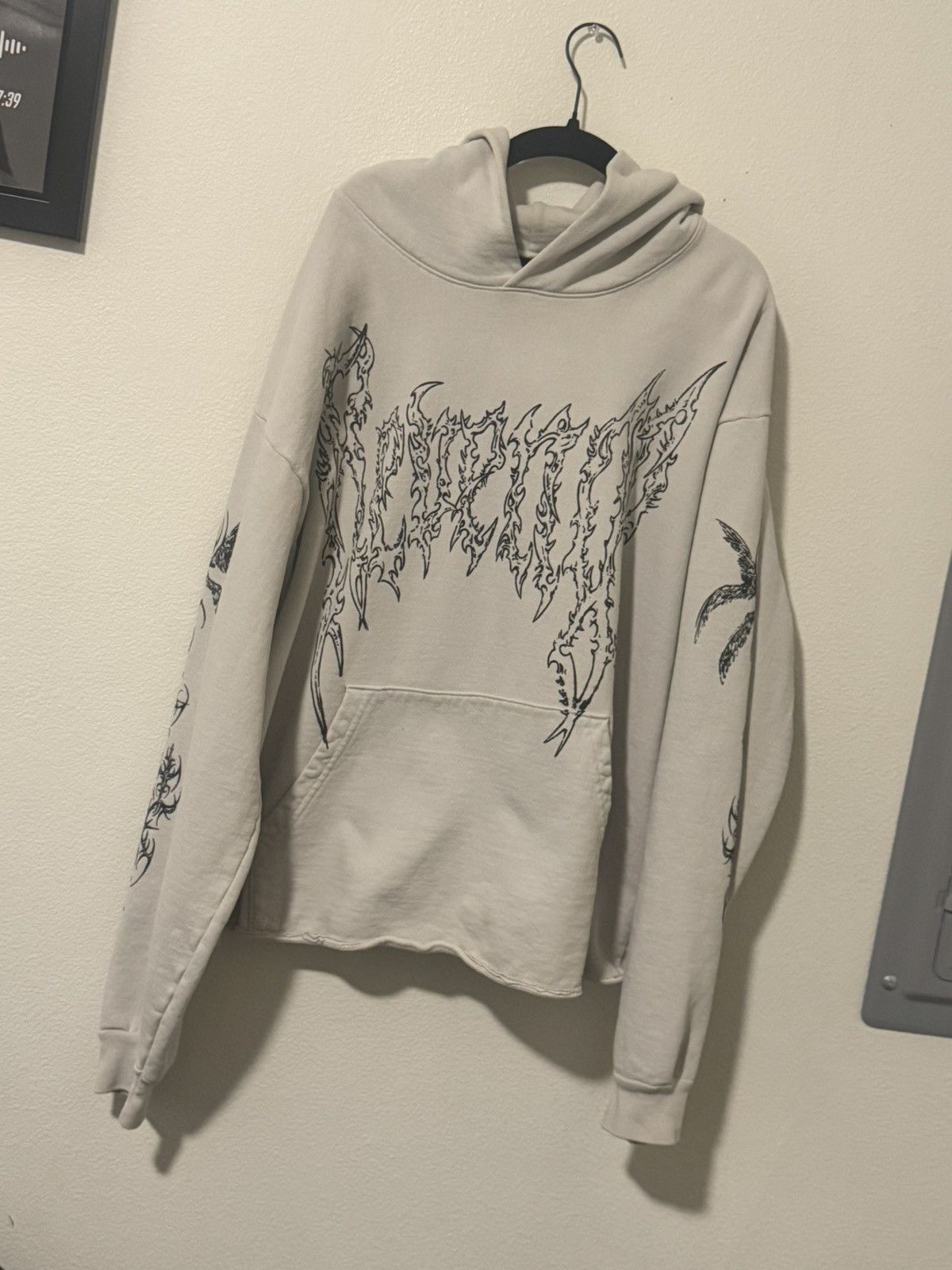 Revenge Revenge Dante’s paradise hoodie cement Size US L / EU 52-54 / 3 - 7 Thumbnail