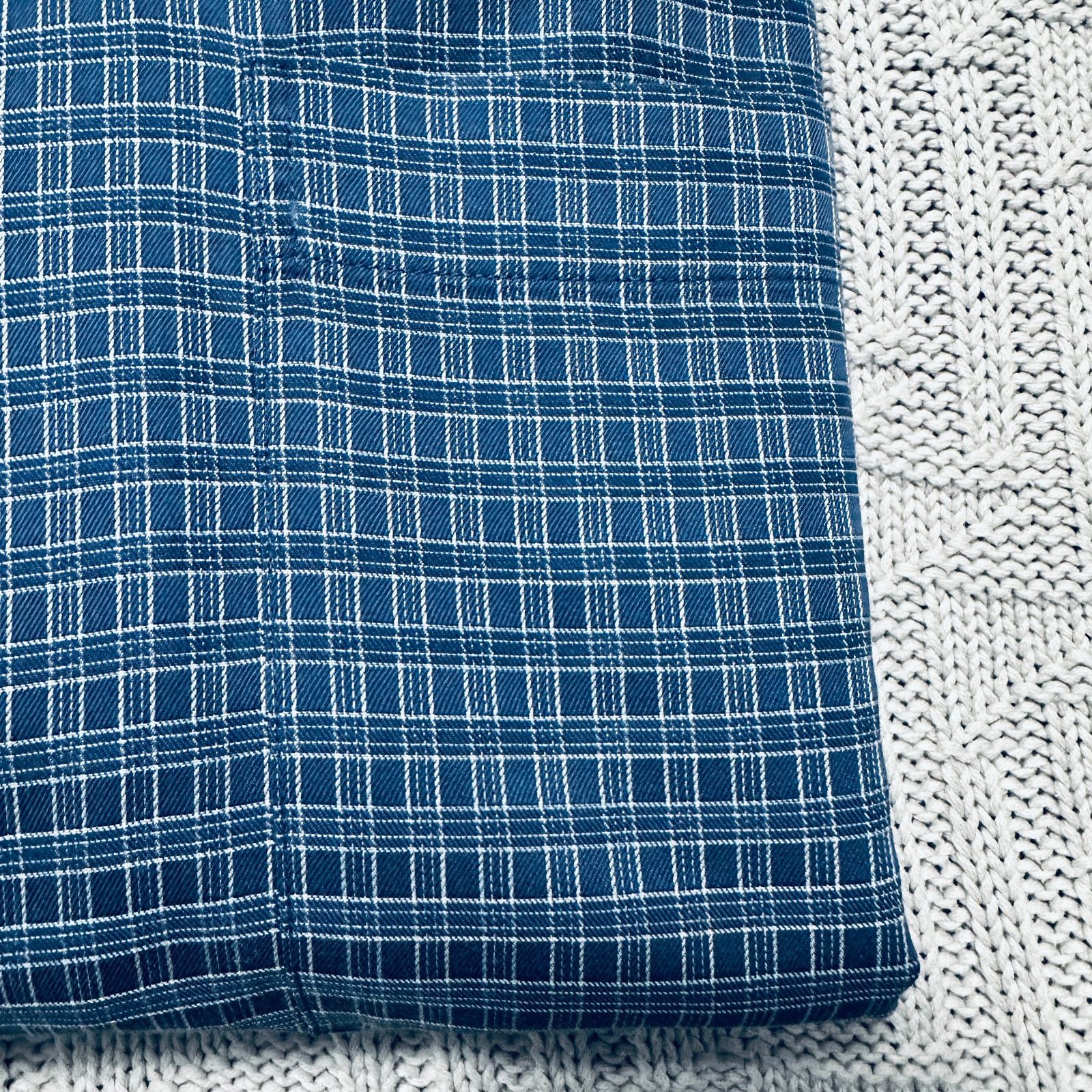 Toscano Toscano blue plaid button down Size US L / EU 52-54 / 3 - 4 Thumbnail