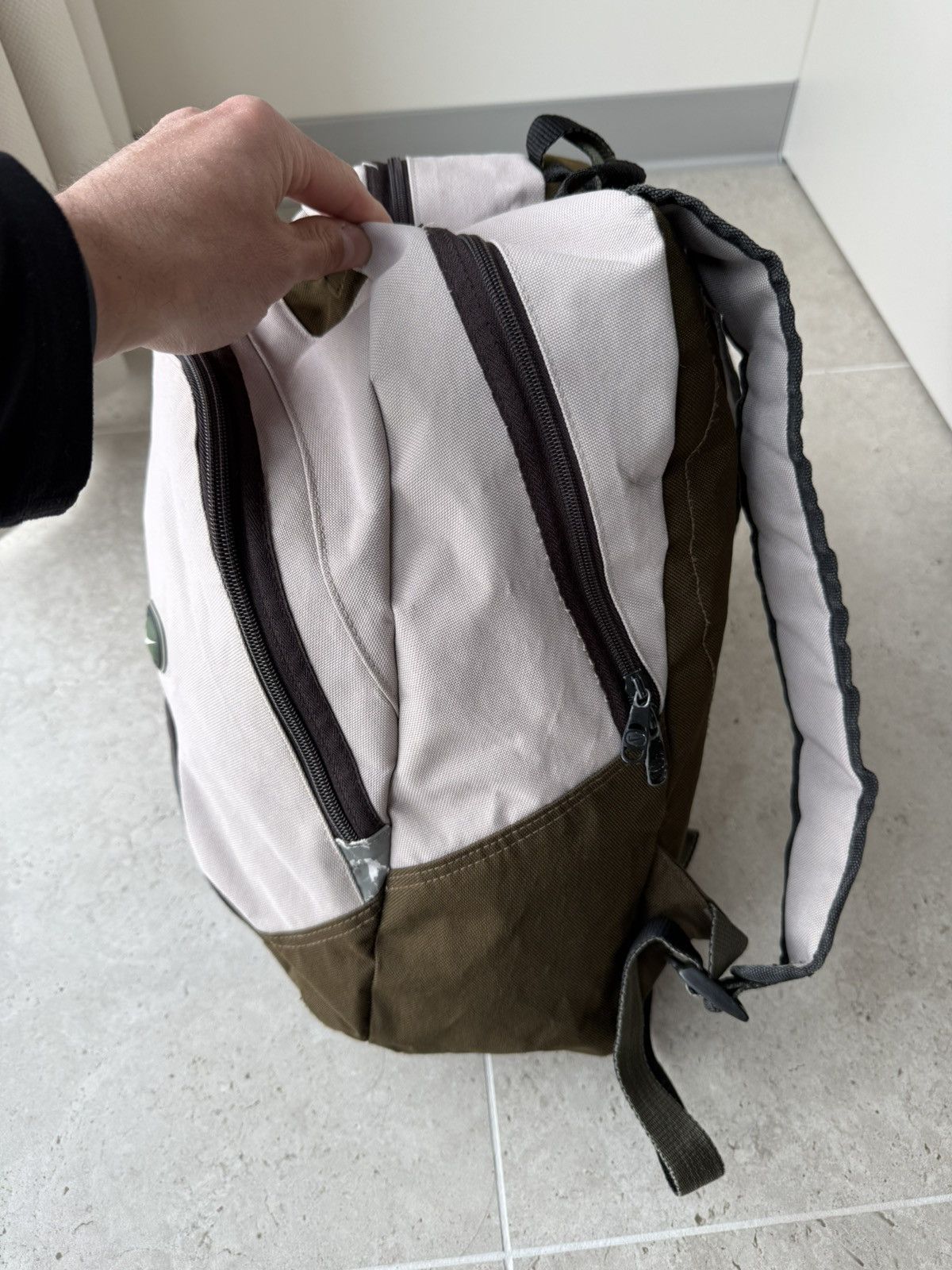 Nike Vintage 90s Nike Backpack Swoosh Y2K Size ONE SIZE - 5 Thumbnail