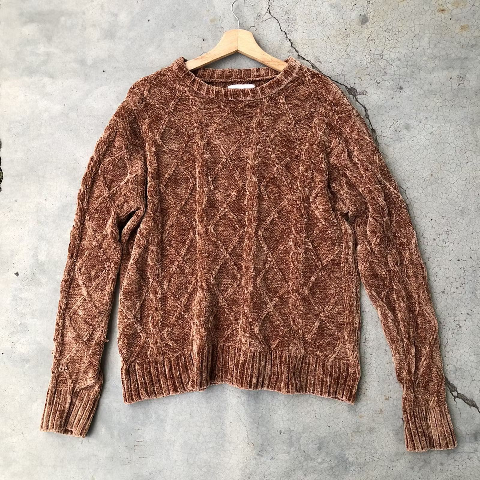 20471120 × Japanese Brand × Velvet 📌Vintage LHP Knitsweater Jumper/Memeri Valvet Size US XL / EU 56 / 4 - 1 Thumbnail