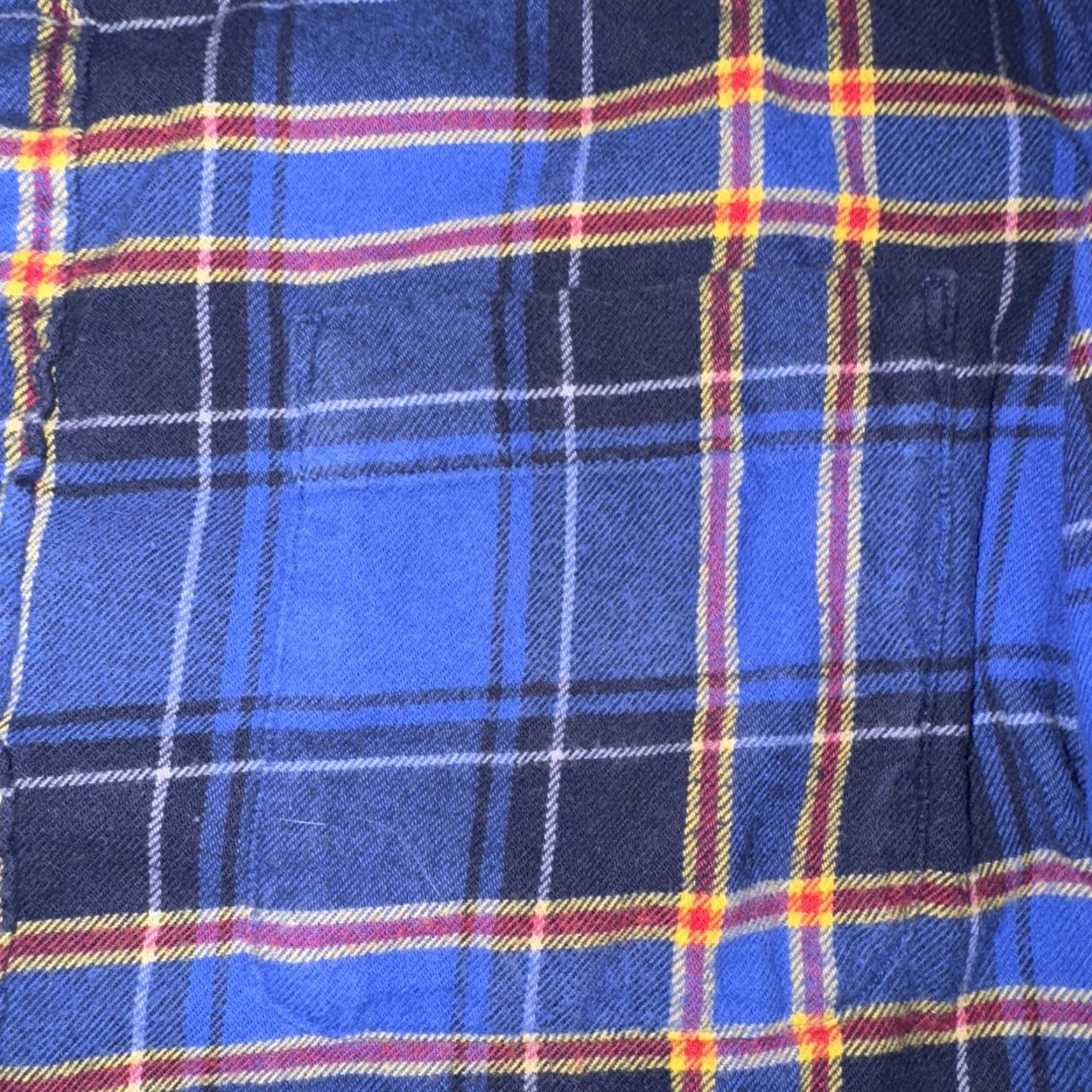 Uniqlo VINTAGE Uniqlo Plaid Flannel Blue Button-Up Shirt M Men Regular Long Sleeve Size US M / EU 48-50 / 2 - 3 Thumbnail