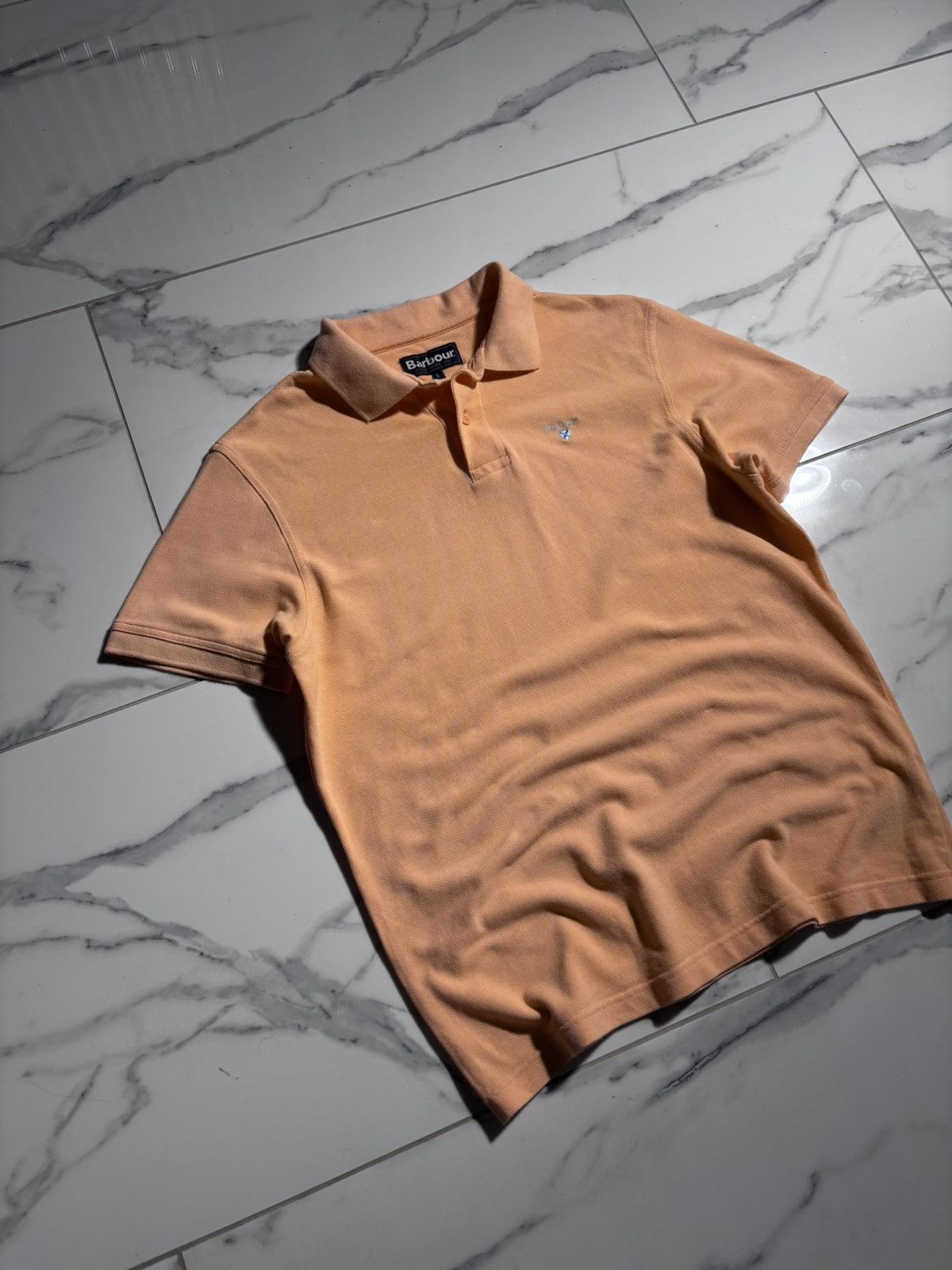 Barbour Barbour Rugby Polo Tshirt Embroidered Logo Collared Neck Size US L / EU 52-54 / 3 - 2 Thumbnail