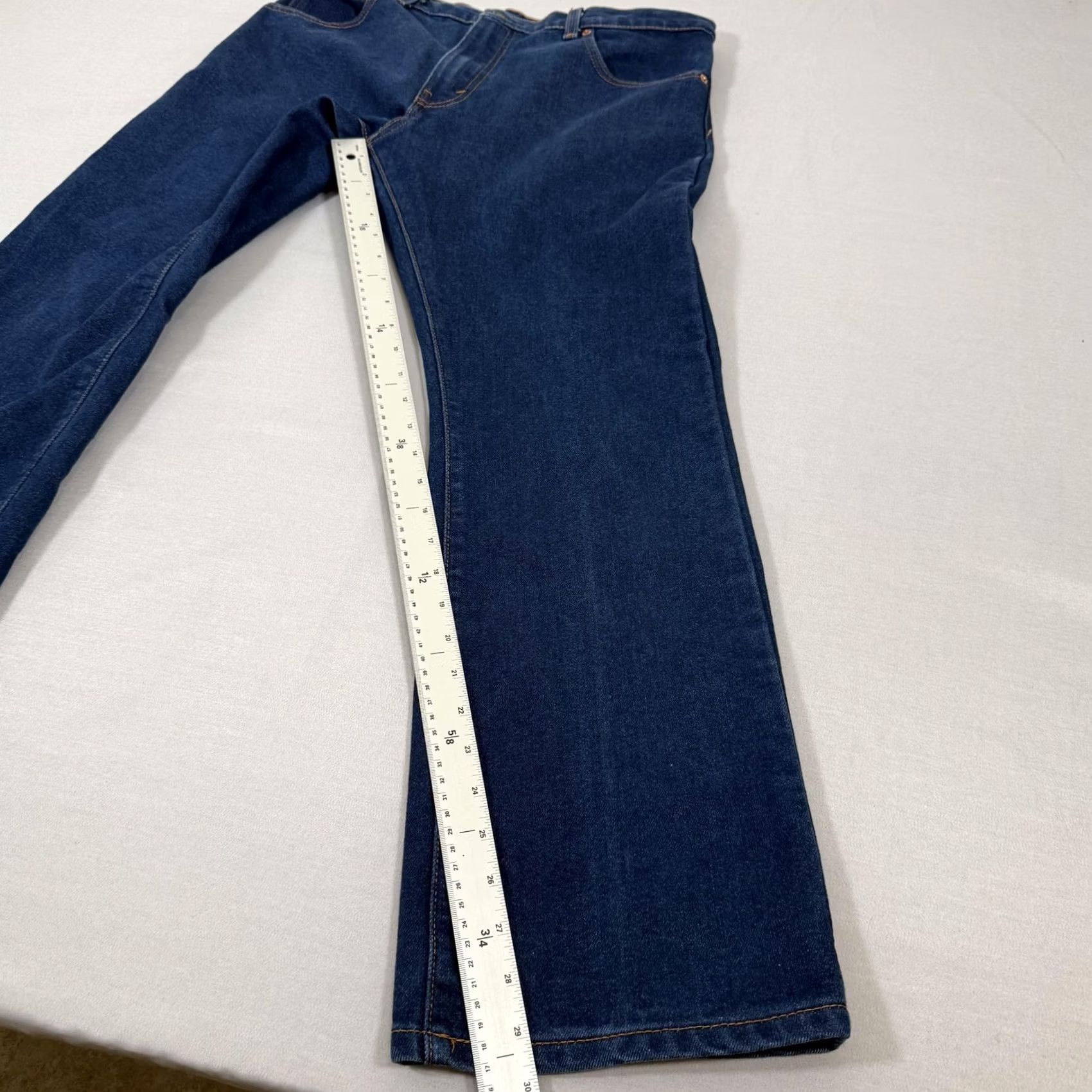 Levi's Levi's Jeans Mens 34x30 Blue 517 Bootcut Stretch Denim Cowboy Work Size US 34 / EU 50 - 3 Thumbnail