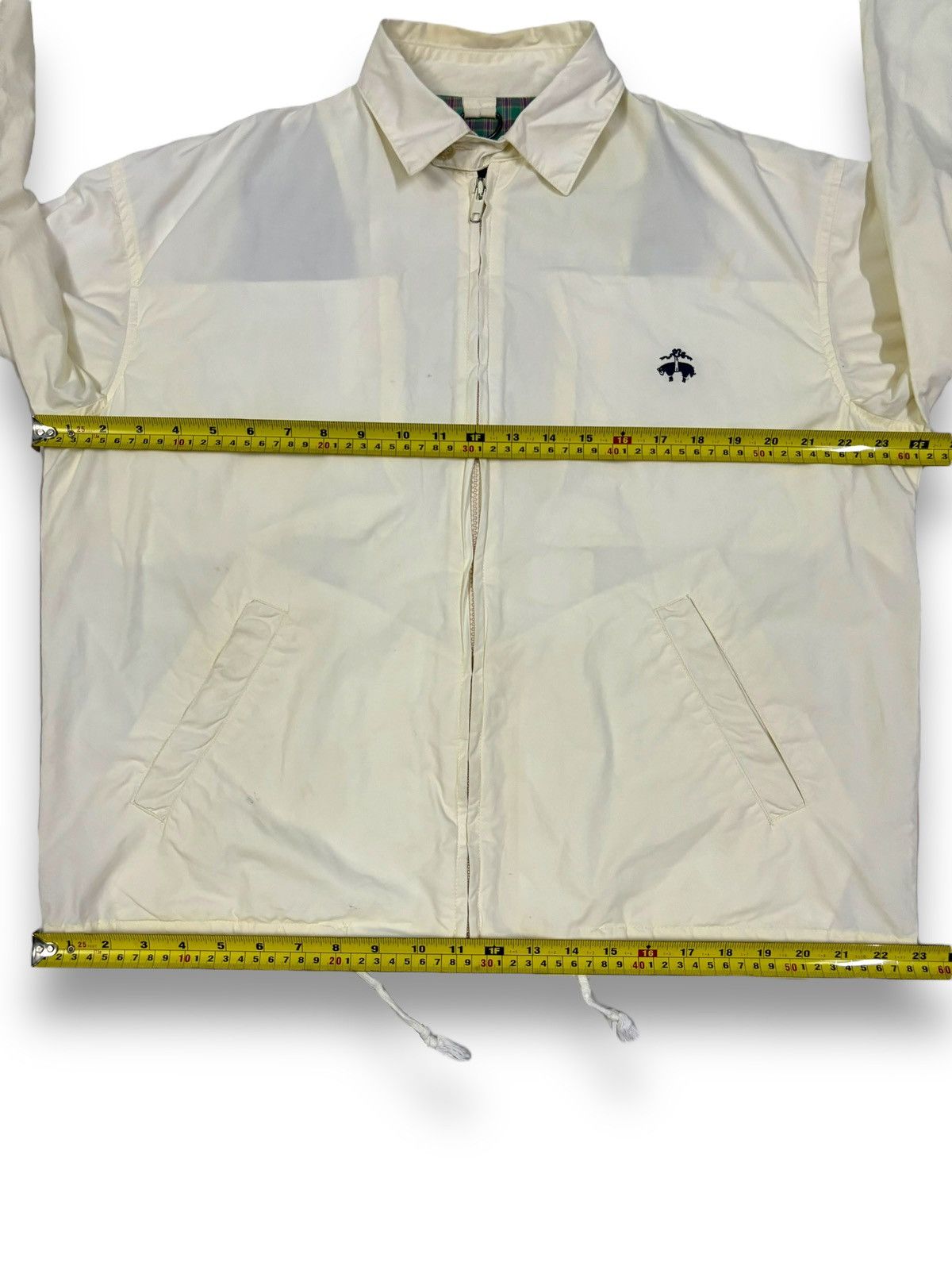 Brooks Brothers Vintage Brooks Brothers Small Logo White Cream Light Jacket Size US S / EU 44-46 / 1 - 14 Thumbnail