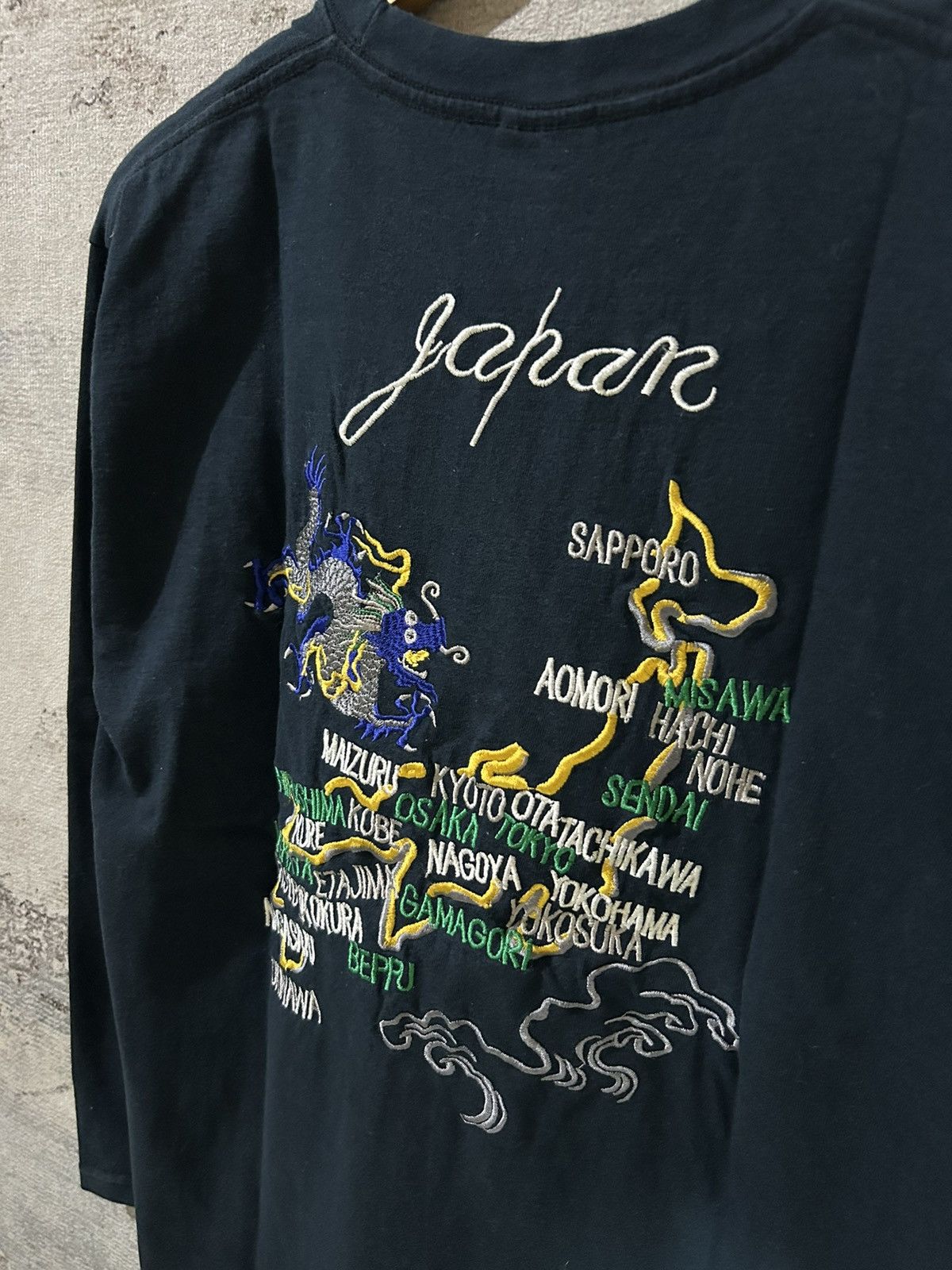Beauty Beast × If Six Was Nine Japanese Embrodery Sukajan Longsleeve Size US L / EU 52-54 / 3 - 3 Thumbnail