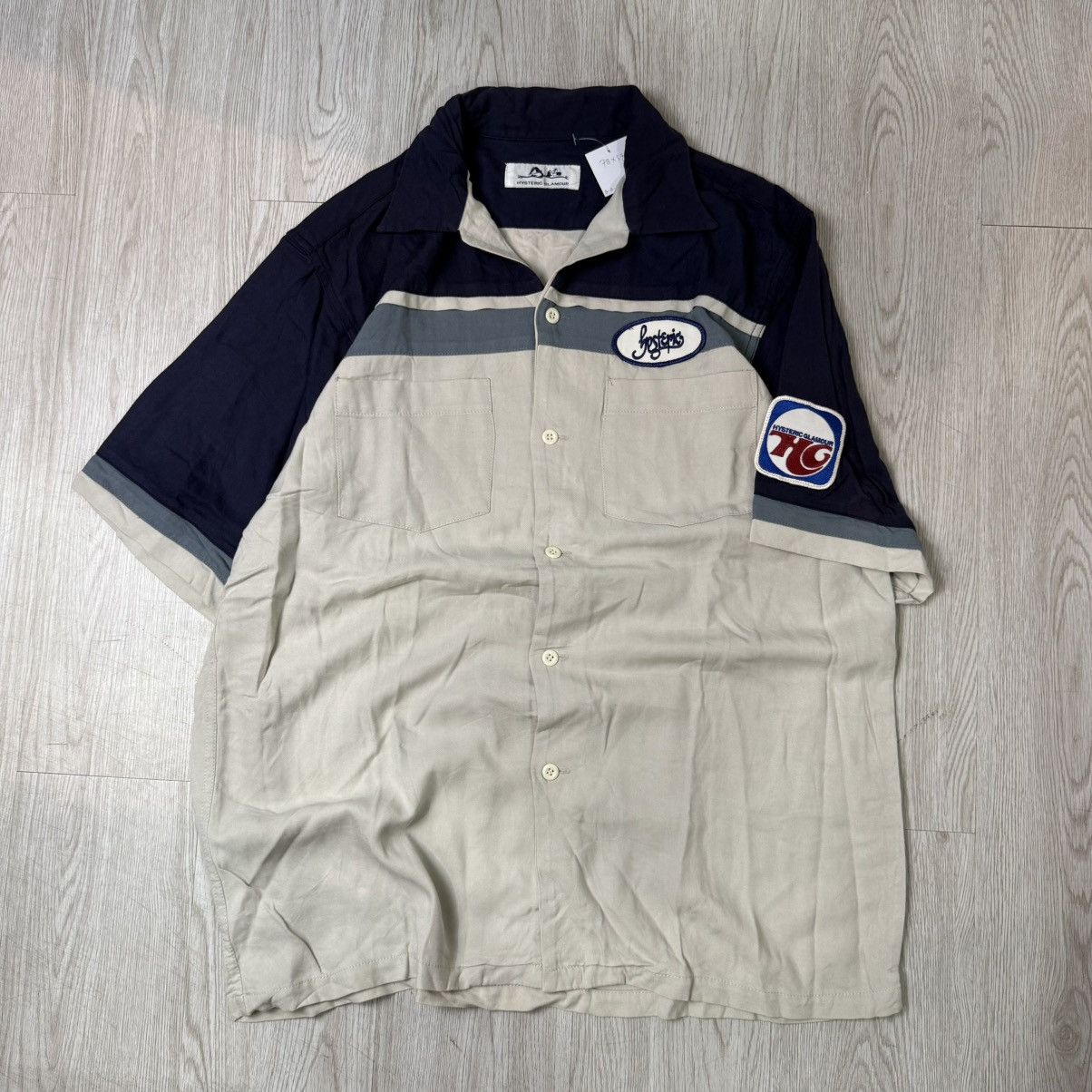 Hysteric Glamour HYSTERIC GLAMOUR patch two pocket short button shirt Size US XL / EU 56 / 4 - 1 Thumbnail