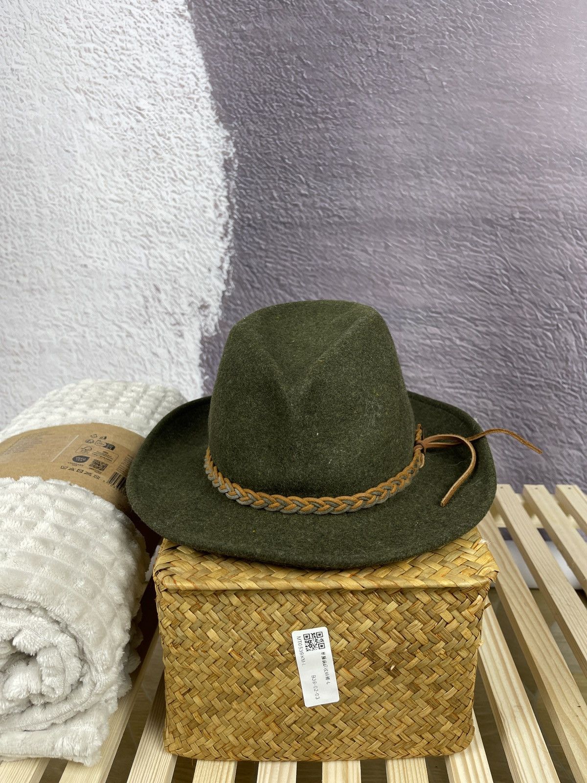 Vintage Bollman USA The natural 100% wool made in USA hat vintage Size ONE SIZE - 1 Thumbnail