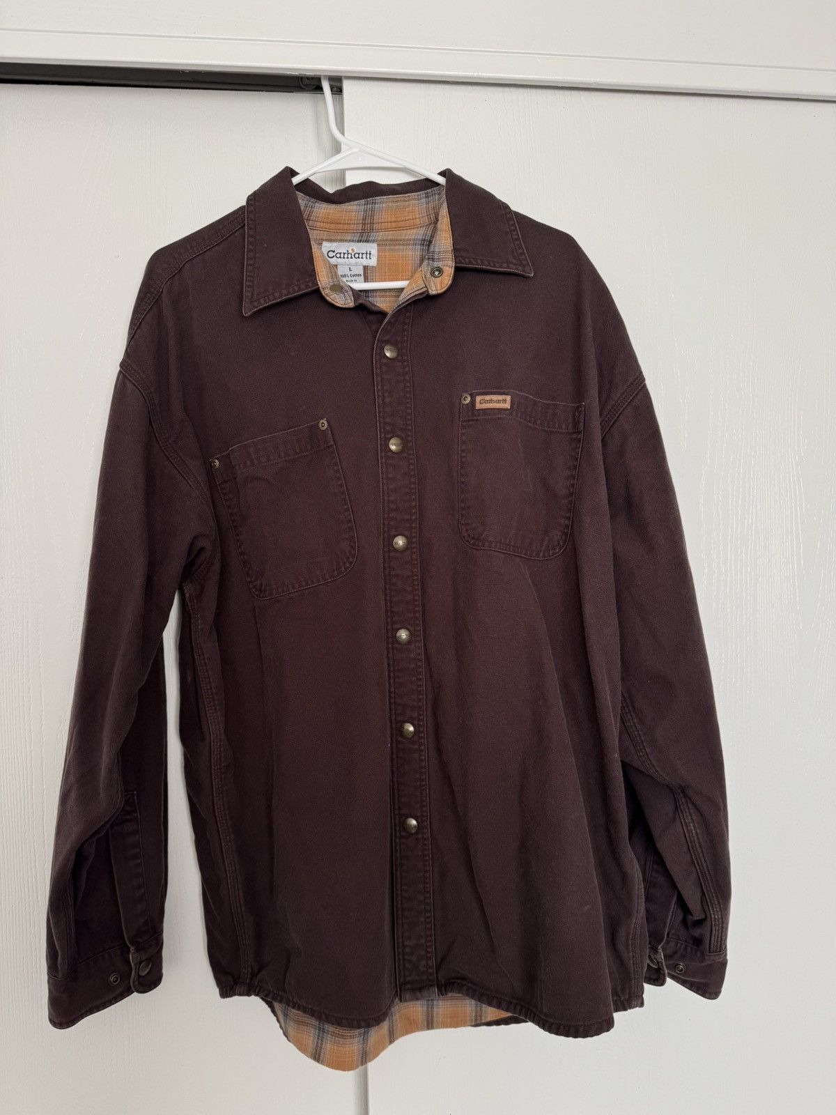 Carhartt Vintage Carhartt Work Jacket Size US L / EU 52-54 / 3 - 1 Thumbnail