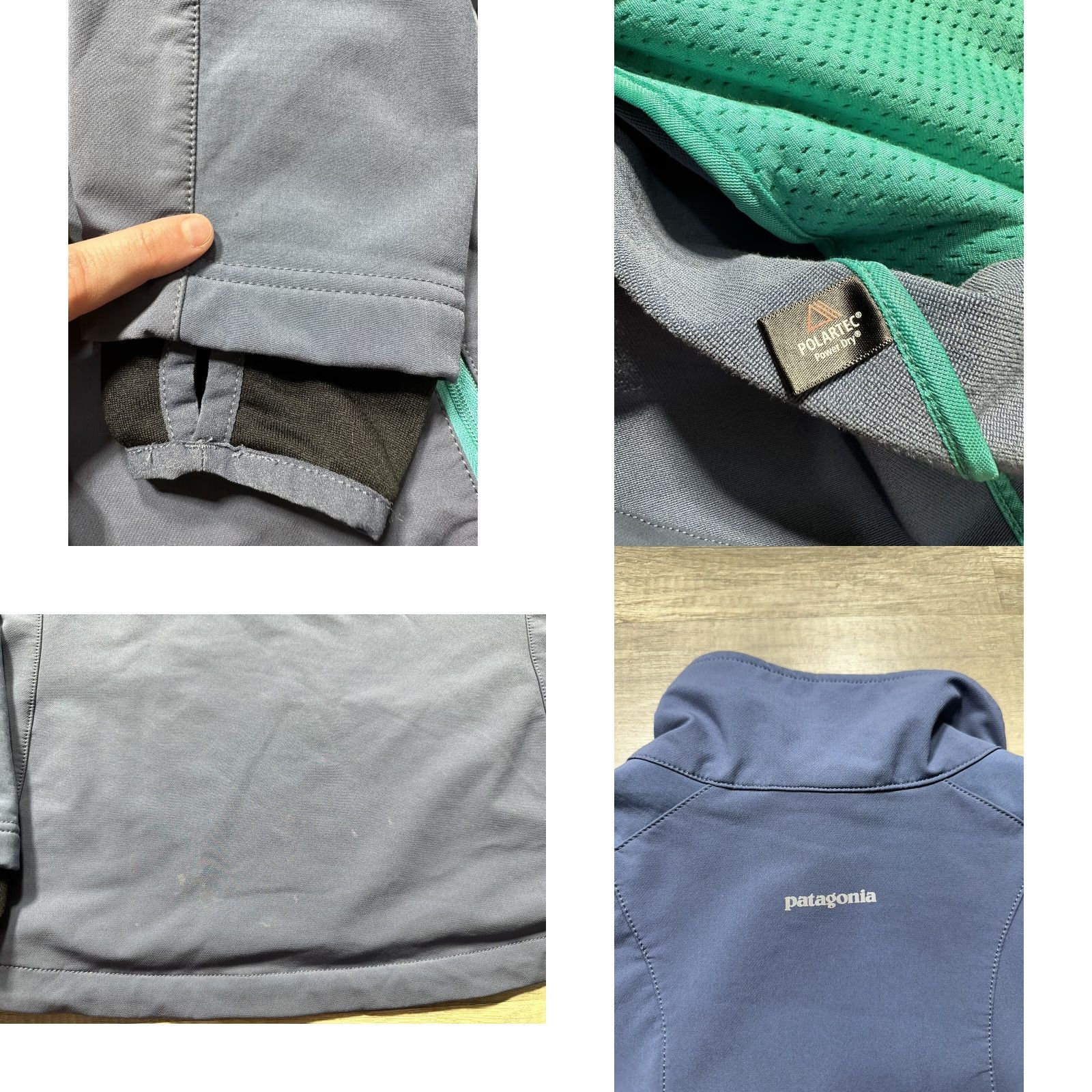 Patagonia Patagonia Women's Softshell Jacket Prussian Blue Large FA2011 Size L / US 10 / IT 46 - 9 Thumbnail