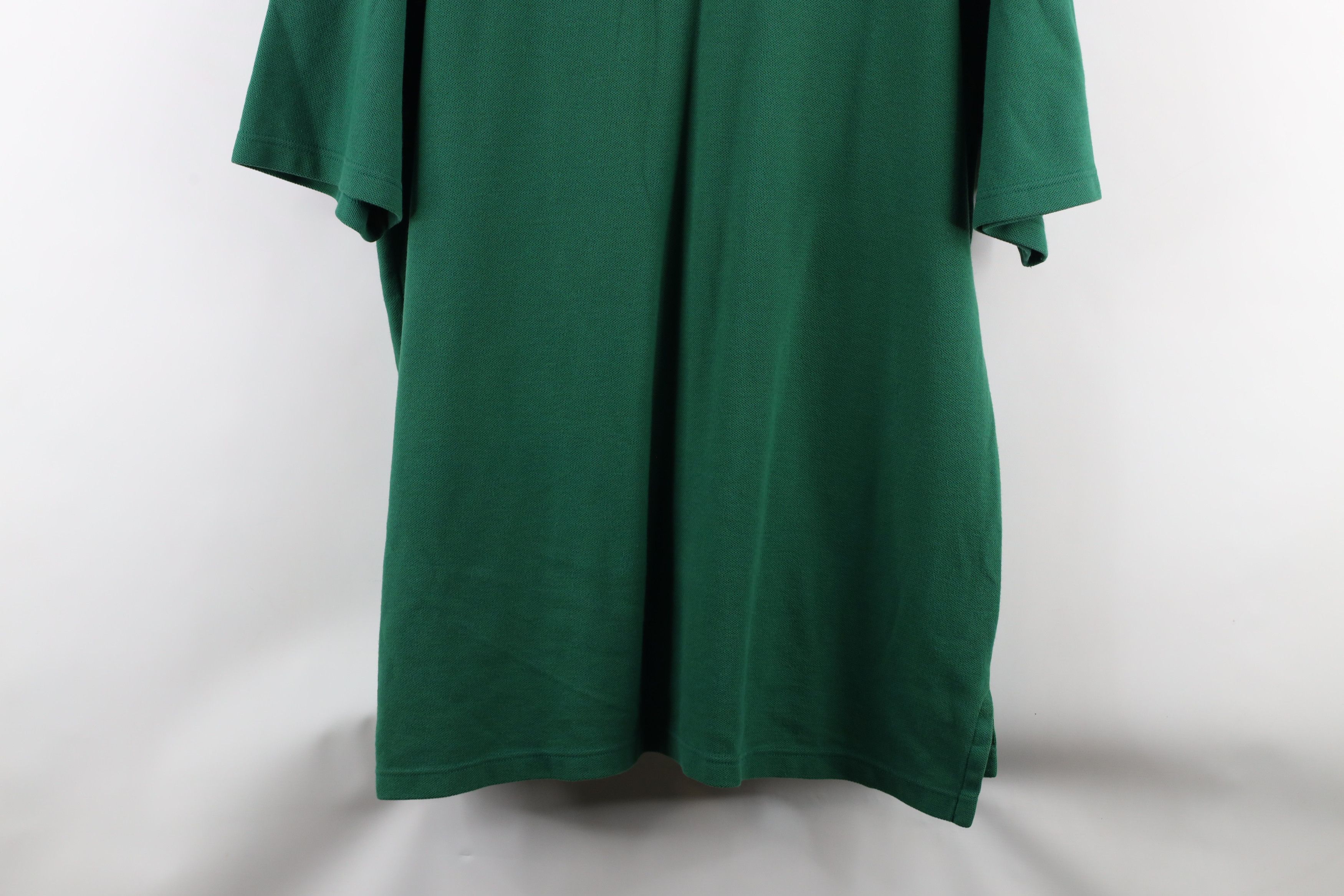 Lands' End × Vintage Vintage 90s Lands End Collared Golf Polo Shirt Green USA Size US XL / EU 56 / 4 - 9 Thumbnail