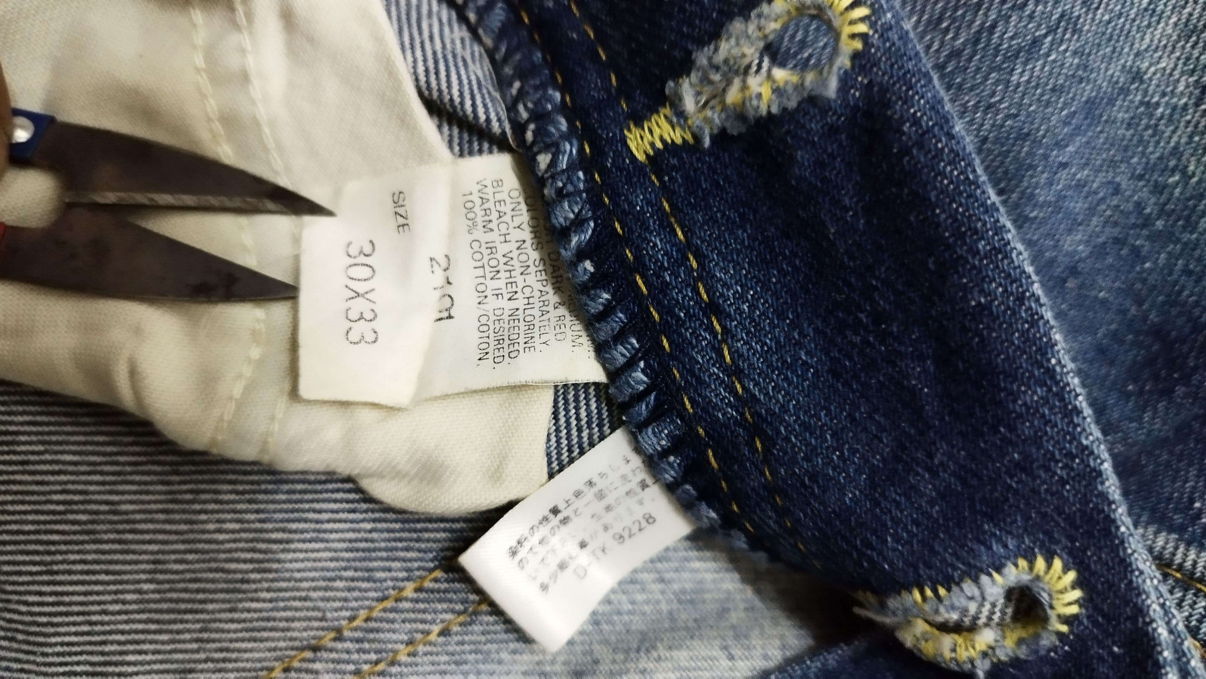 Lee × Vintage LEE COWBOY selvedge Size US 30 / EU 46 - 9 Thumbnail
