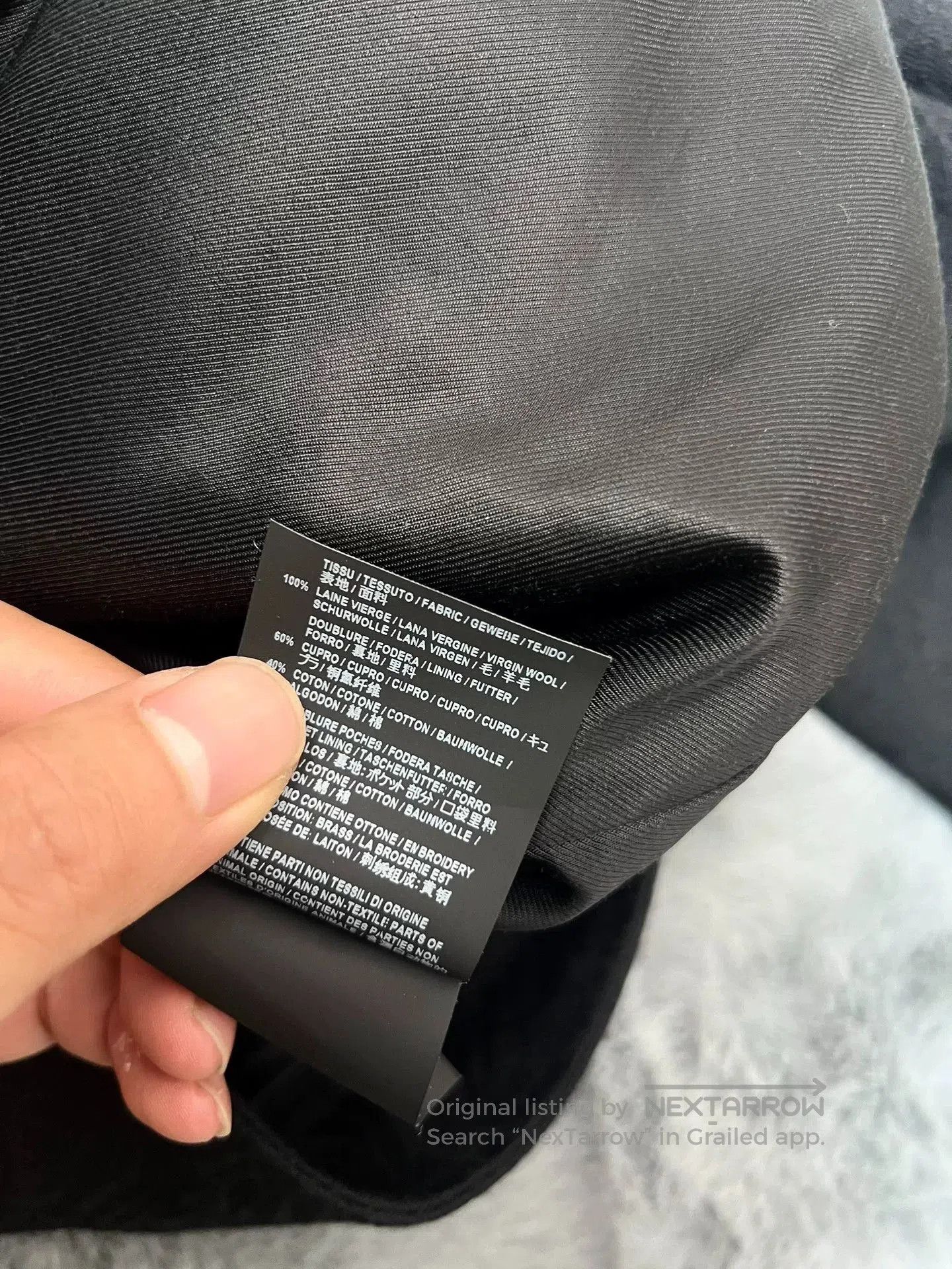 Saint Laurent Paris Saint Laurent SS19 Runway Wool Jacket. Size US L / EU 52-54 / 3 - 7 Thumbnail