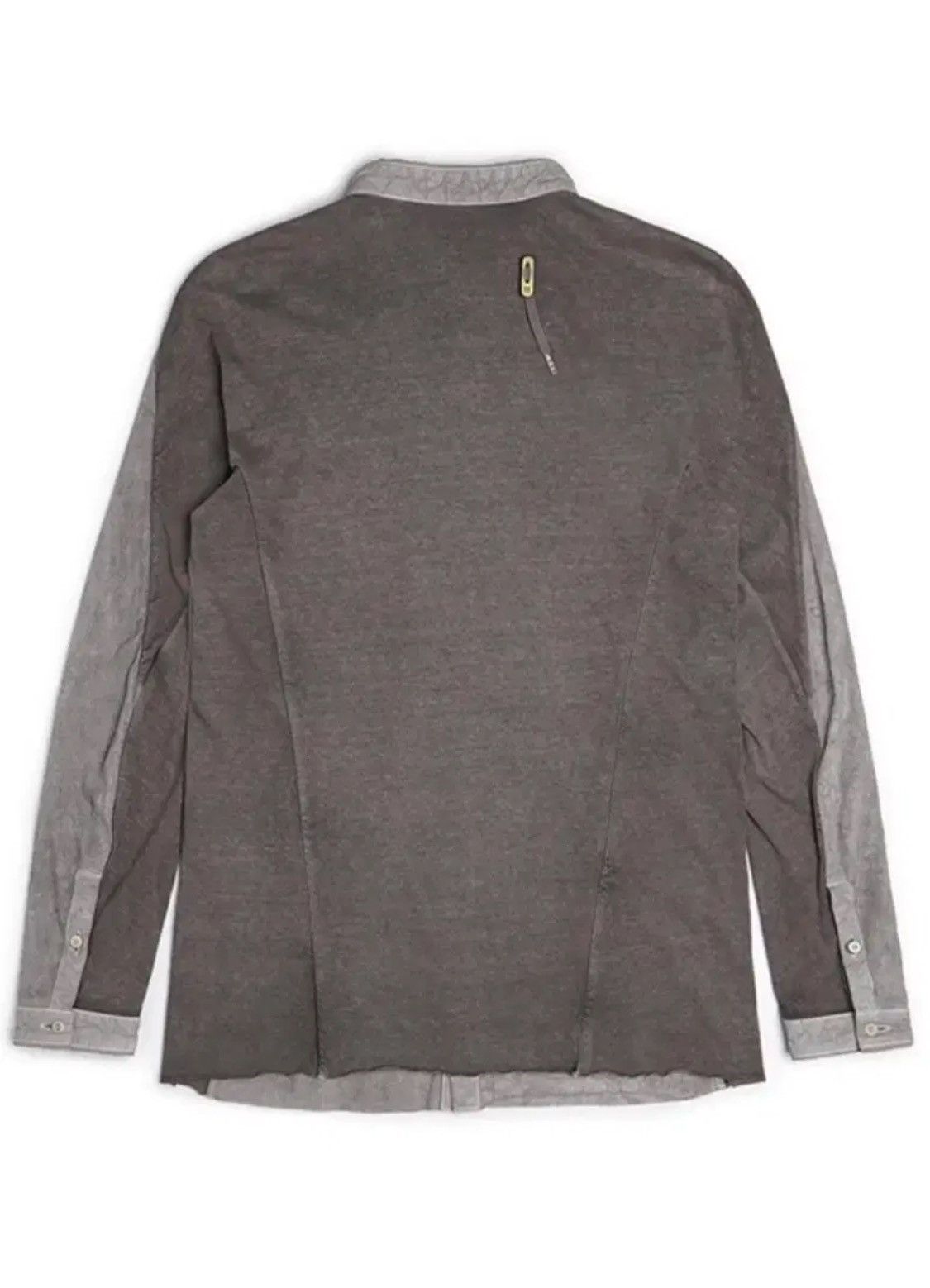Boris Bidjan Saberi Boris Bidjan Saberi Grey Shirt Size US M / EU 48-50 / 2 - 2 Thumbnail