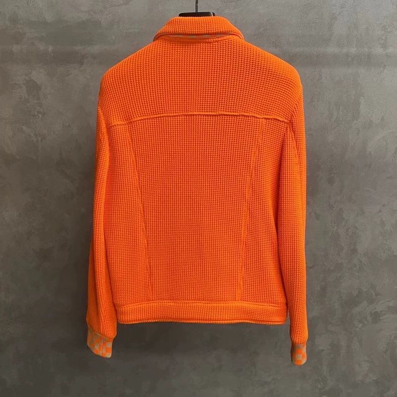 Louis Vuitton Louis Vuitton Orange checkerboard mesh logo jacket Size US S / EU 44-46 / 1 - 2 Thumbnail