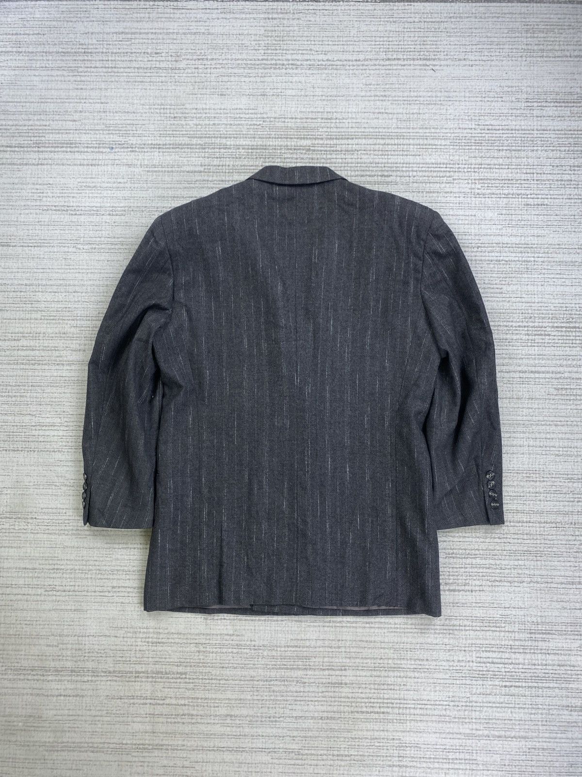 Christian Dior Monsieur 🔥 Christian Dior Wool Striped Blazer Size US M / EU 48-50 / 2 - 2 Thumbnail