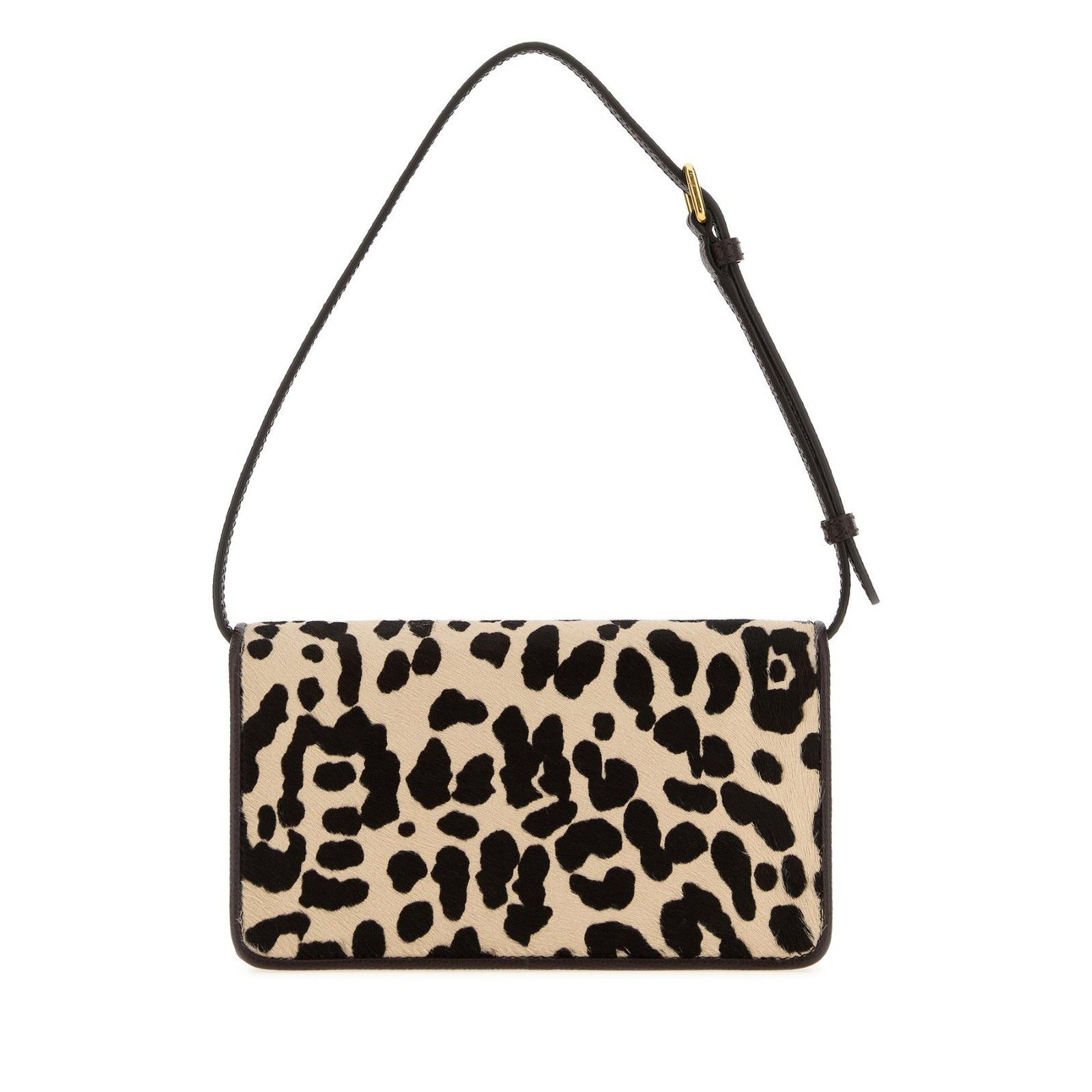 Valentino VALENTINO GARAVANI Beige Black Leather Top Handle Bag New Size ONE SIZE - 3 Thumbnail