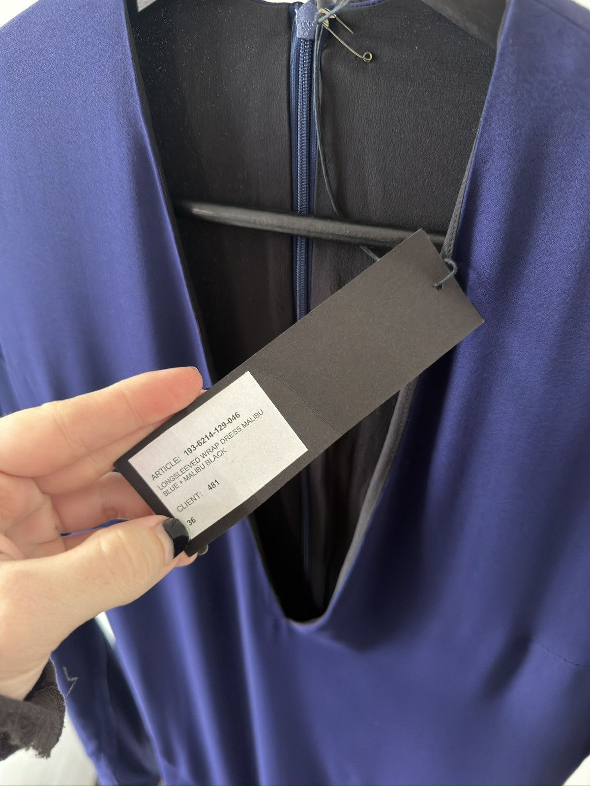 Haider Ackermann SS19 Longsleeve Wrap Dress Size XS / US 0-2 / IT 36-38 - 4 Thumbnail