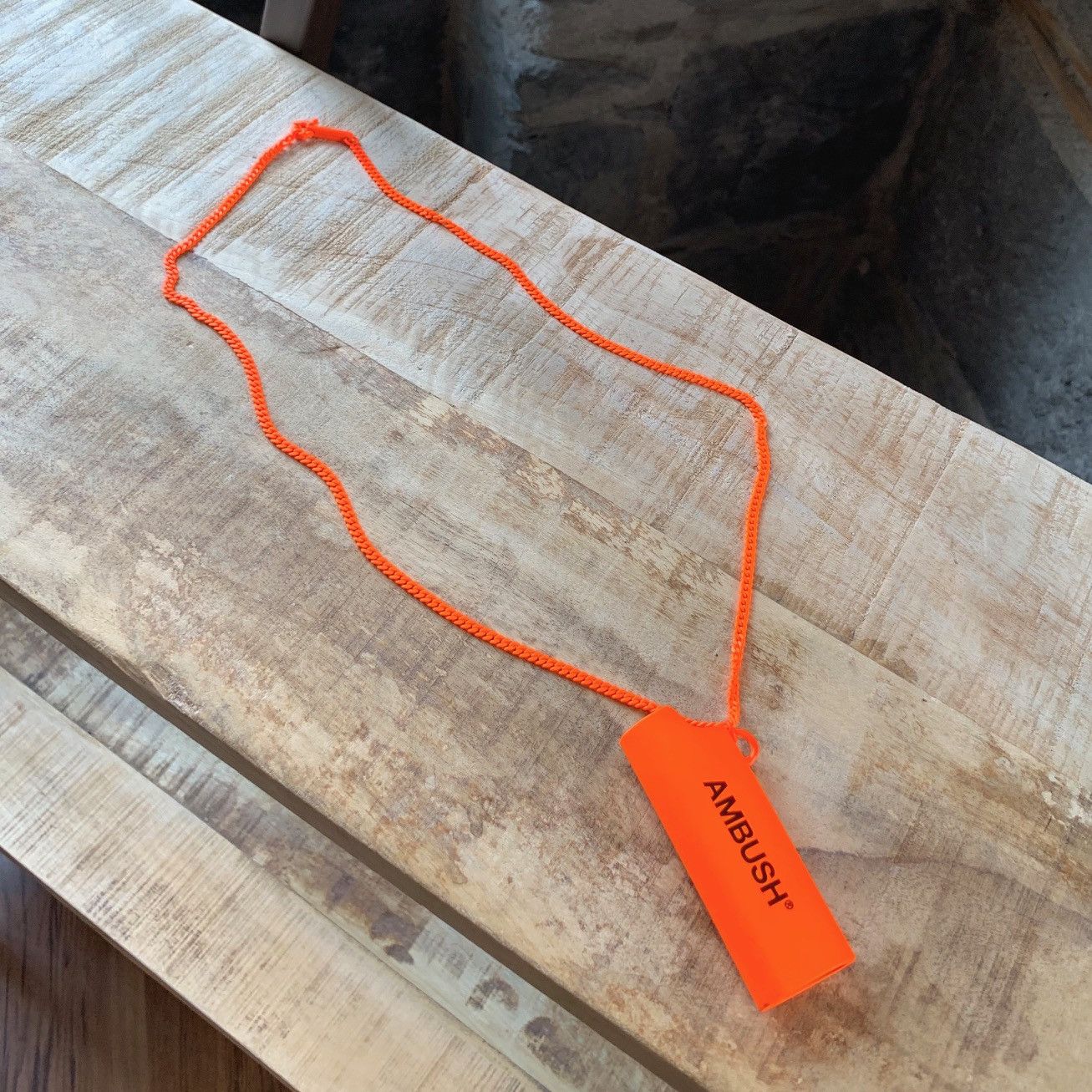 Ambush Design Ambush Neon "Halloween" Edition Lighter Necklace Large Size Size ONE SIZE - 3 Thumbnail