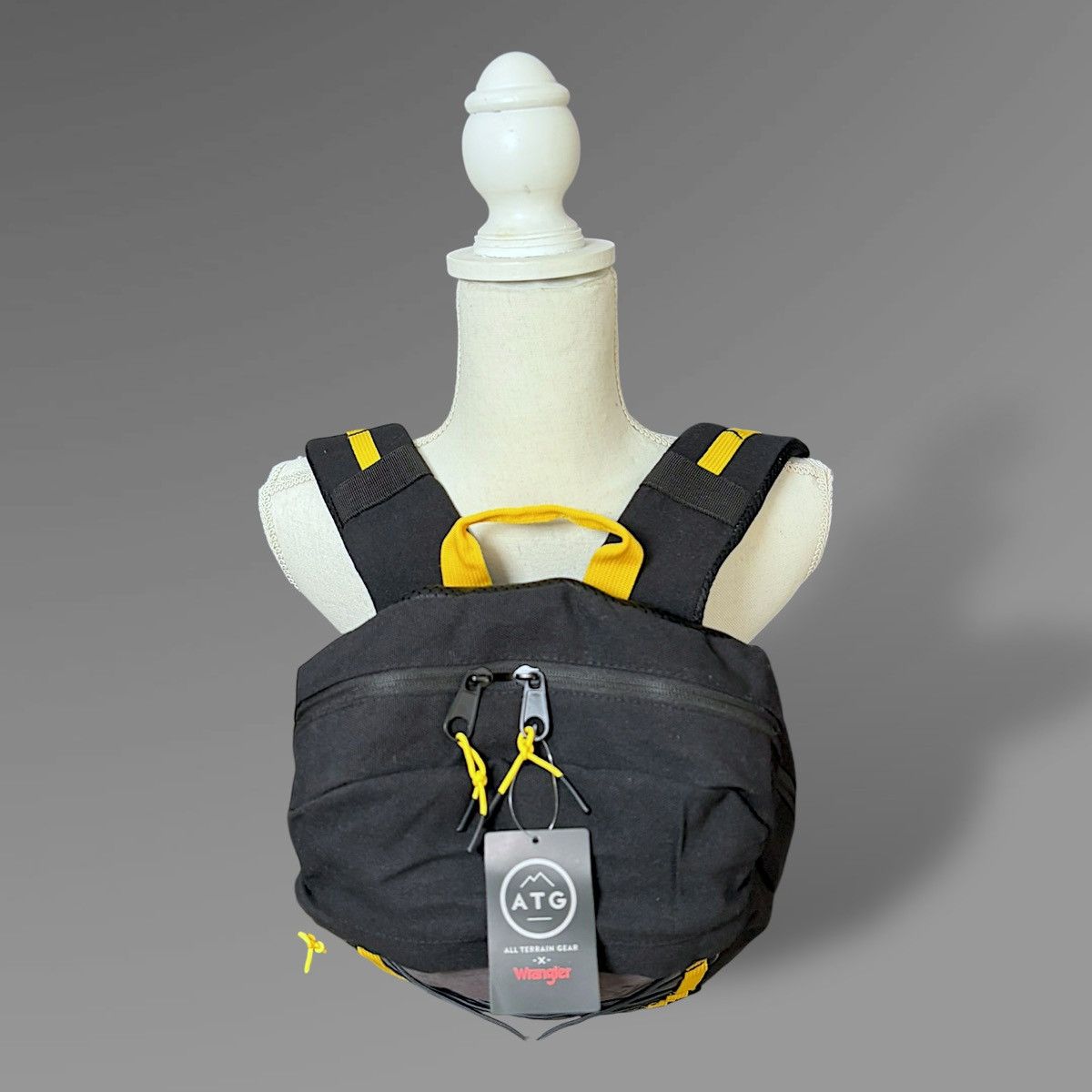Wrangler Wrangler Men Women Pinnacle Black Yllw Backpack 18”x13”x3.5” Size ONE SIZE - 6 Thumbnail