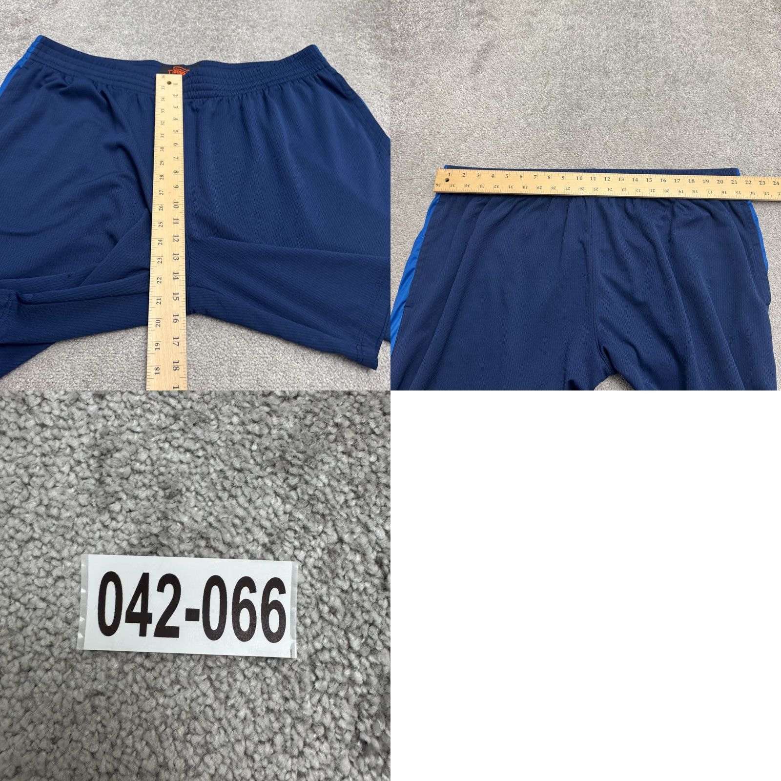 Vintage The Foundry Basketball Shorts Mens 3XL Navy Blue Athletic Activewear Shorts Size US 39 - 8 Thumbnail