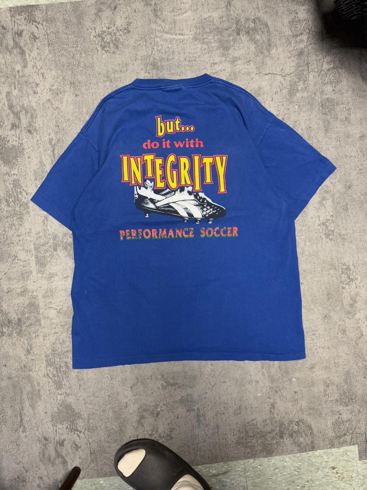 Reebok 90s Shred Defense Soccer Tee — XL — Size US XL / EU 56 / 4 - 2 Thumbnail