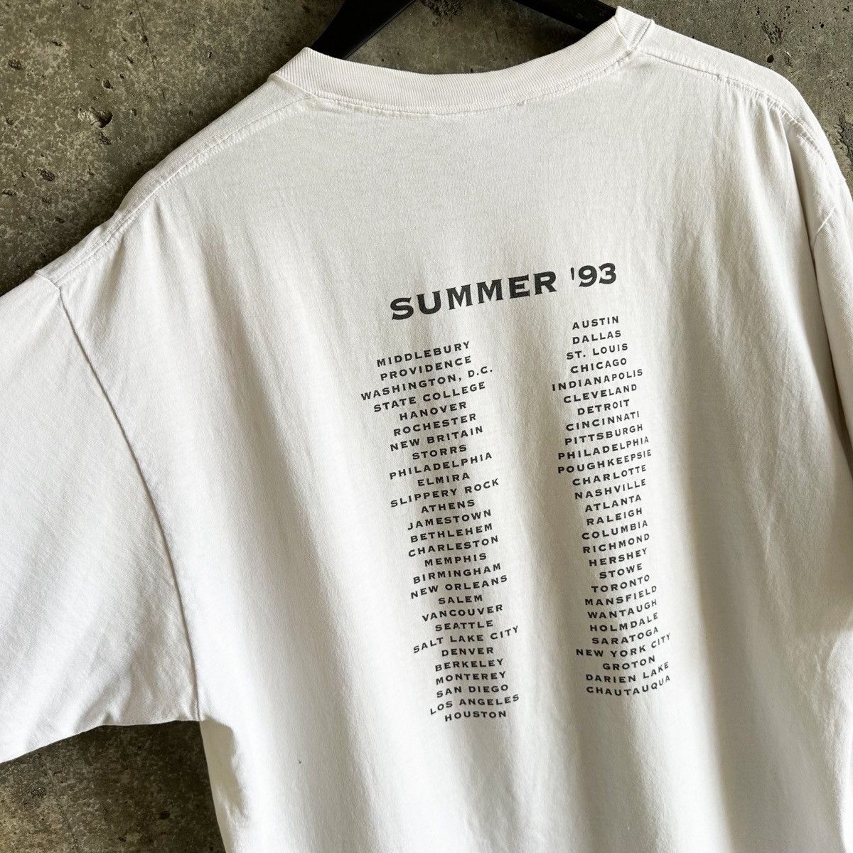 Band Tees 10.000 MANIACS 1993 Summer Tour T-Shirt Size US XL / EU 56 / 4 - 4 Thumbnail
