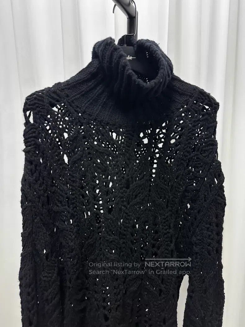 Dries Van Noten Dries Van Noten Loose Hollow Wool Sweater Size M / US 6-8 / IT 42-44 - 2 Thumbnail