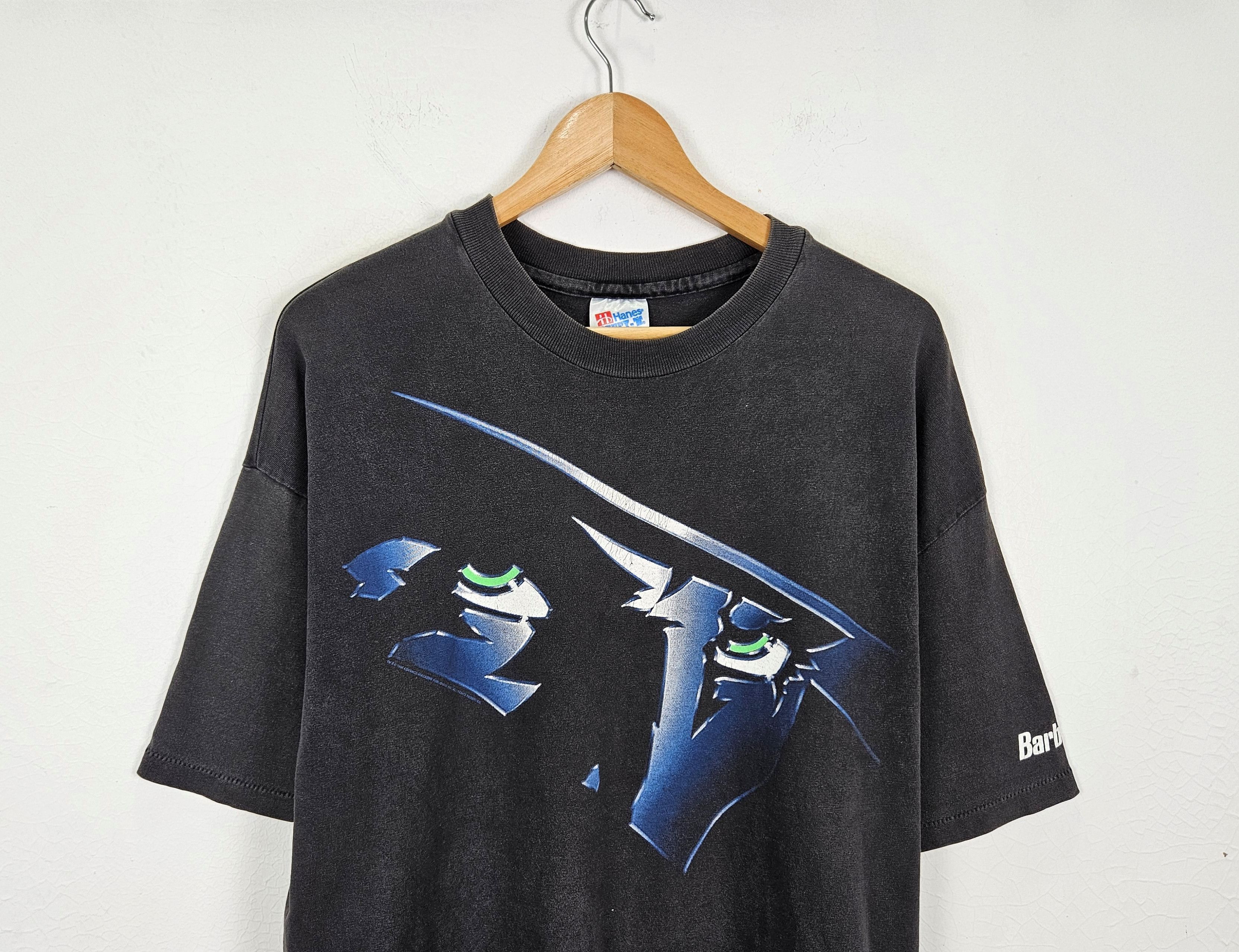 Vintage Vintage 90s The Shadow Knows Superhero Movie Film shirt Size US XL / EU 56 / 4 - 3 Thumbnail