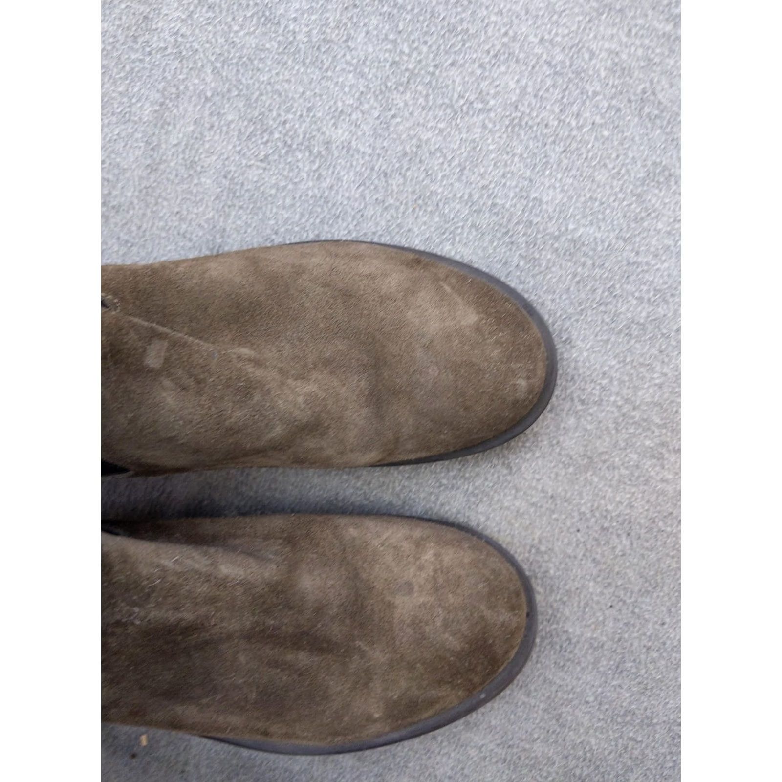 Vintage Emanuele Crasto Chelsea Boots Womens Size 9 EU 40 Brown Suede Block Heel Chelsea Boot Woman Mid Heel Size US 9 / IT 39 - 6 Thumbnail
