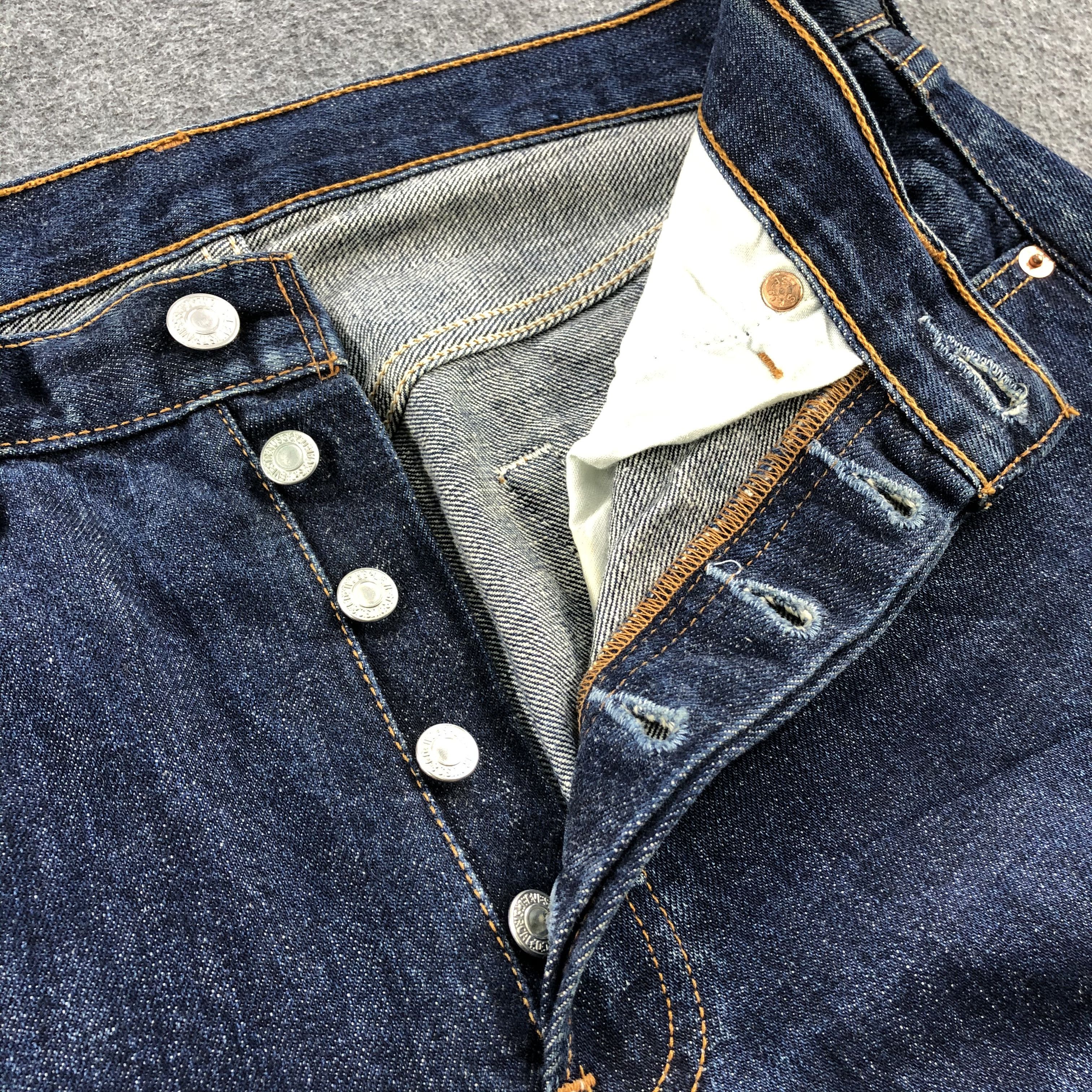 Levi's Vintage 90s Levis 501 Jeans-JM954 Size US 31 - 8 Thumbnail