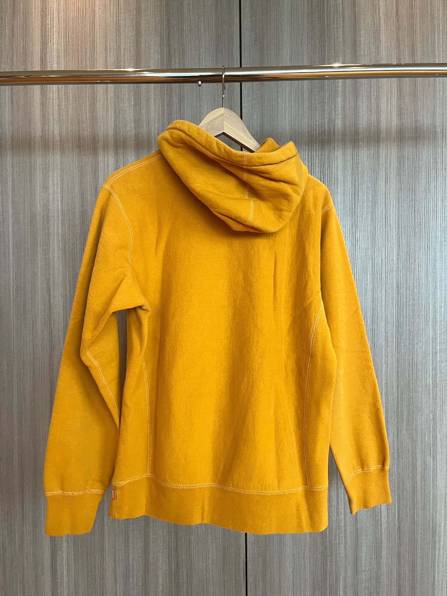 Supreme Supreme Mustard Yellow 2011 Box Logo Hoodie Size US M / EU 48-50 / 2 - 4 Thumbnail