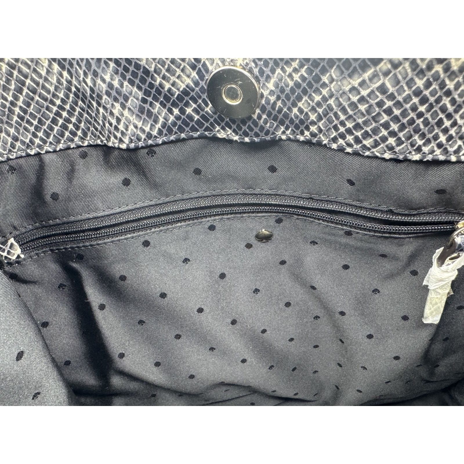 Kate Spade Kate Spade Grey Beige Snake Effect Leather South Kensington Size ONE SIZE - 8 Thumbnail