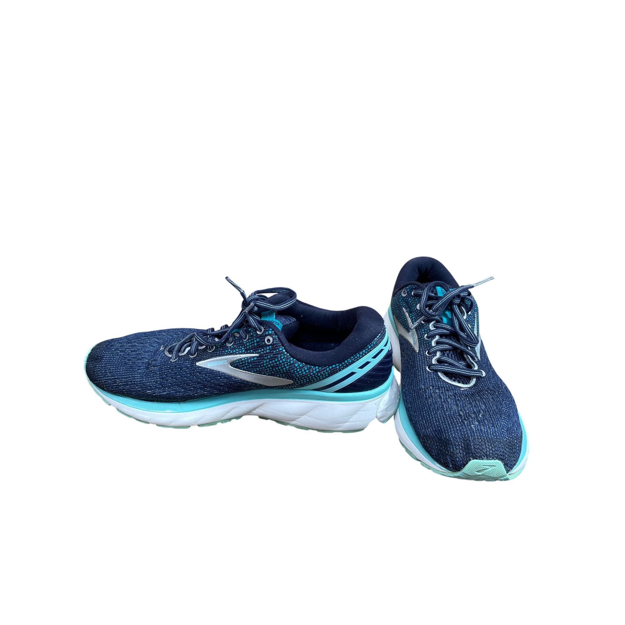Brooks Brooks Ghost 11 Womens blue green Running Shoes Size 10D SKU Size US 10 / IT 40 - 2 Thumbnail