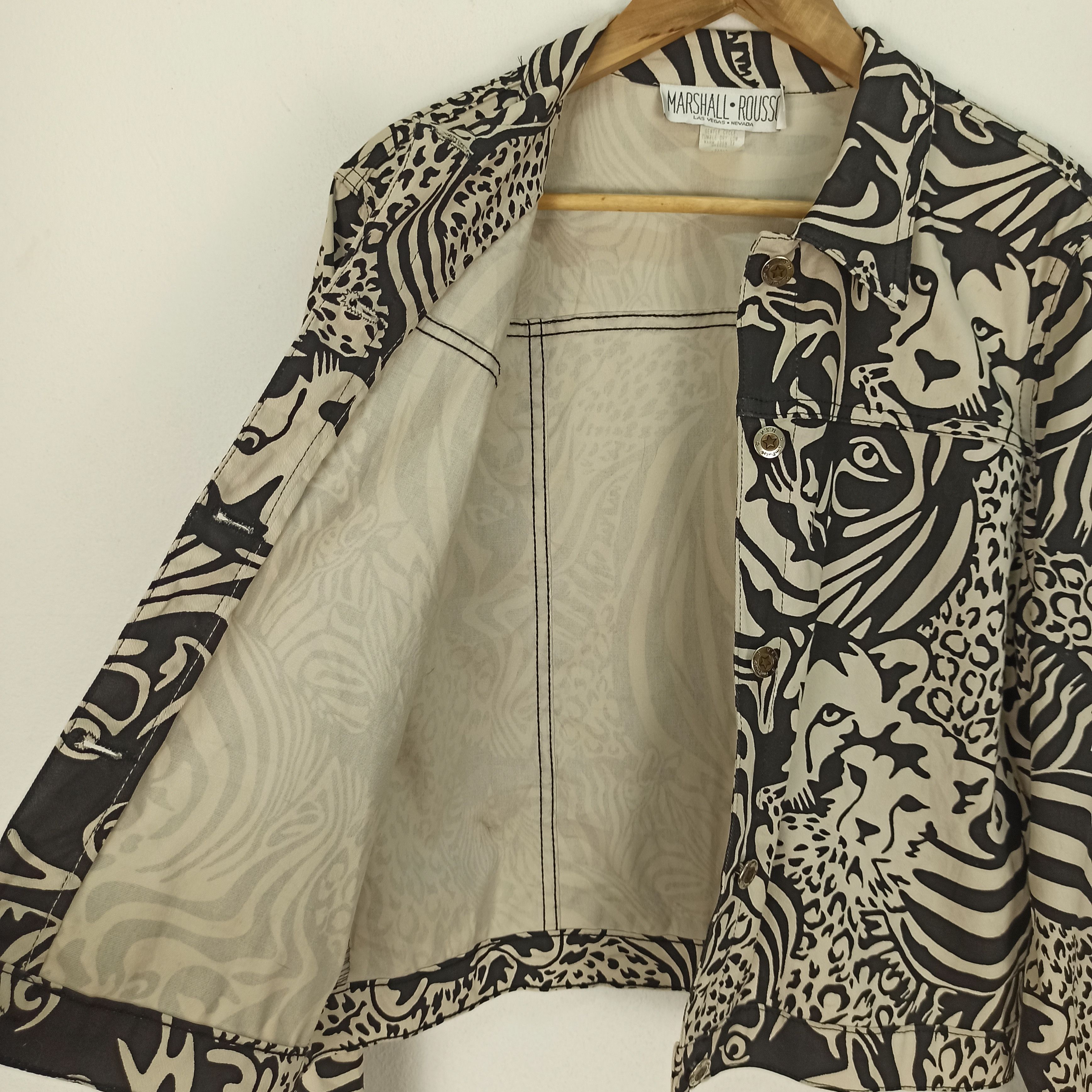 Vintage Vintage Marshall Rousso Jacket Women Medium Sizing Size M / US 6-8 / IT 42-44 - 7 Thumbnail