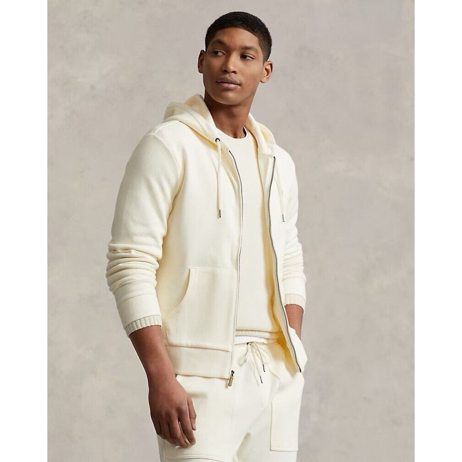 Ralph Lauren NWT Ralph Lauren Polo men Large Double Knit Full Zip Hoodie Size US L / EU 52-54 / 3 - 7 Thumbnail