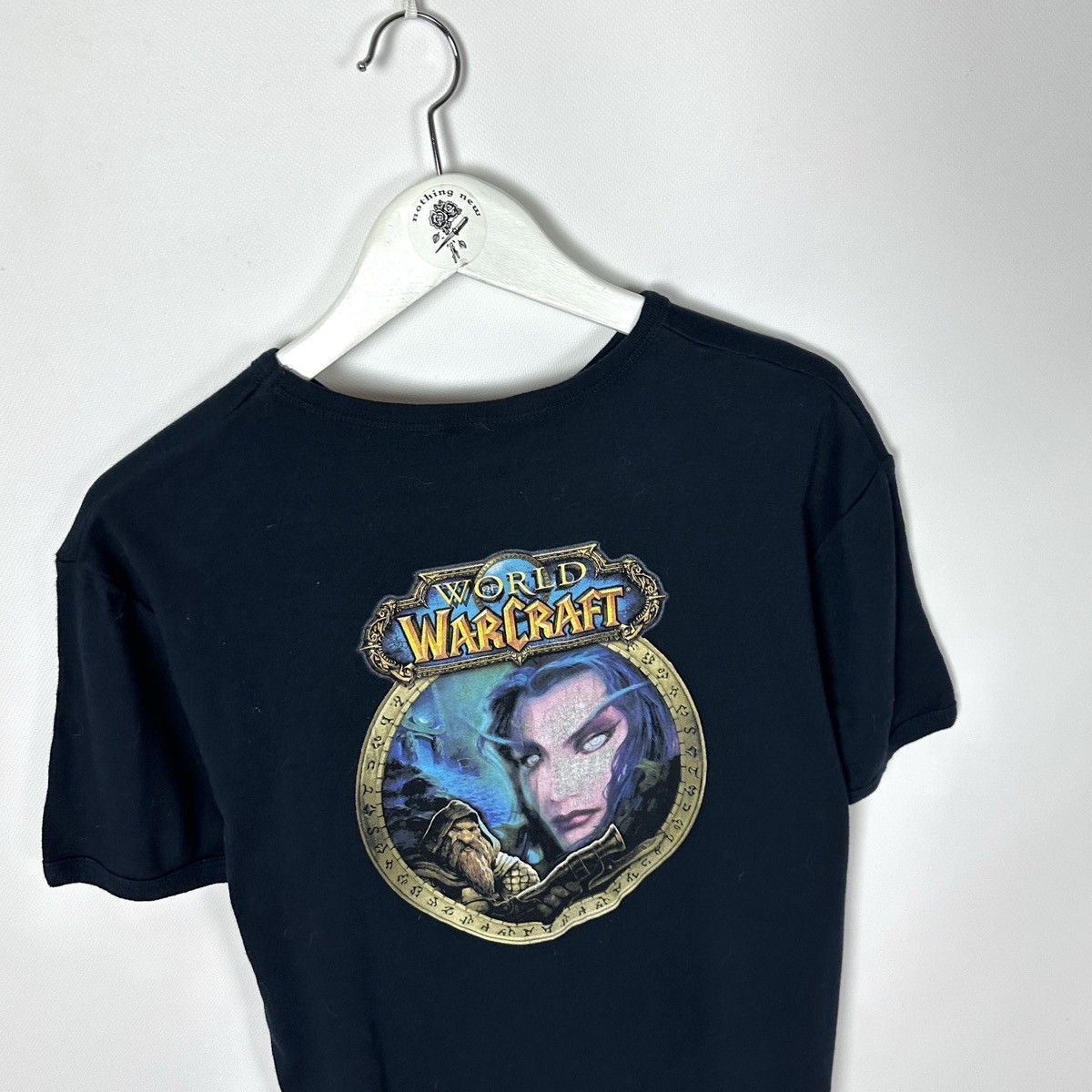 The Game Vintage 00s y2k Blizzard World Of Warcraft Promo tee rare Size US M / EU 48-50 / 2 - 6 Thumbnail