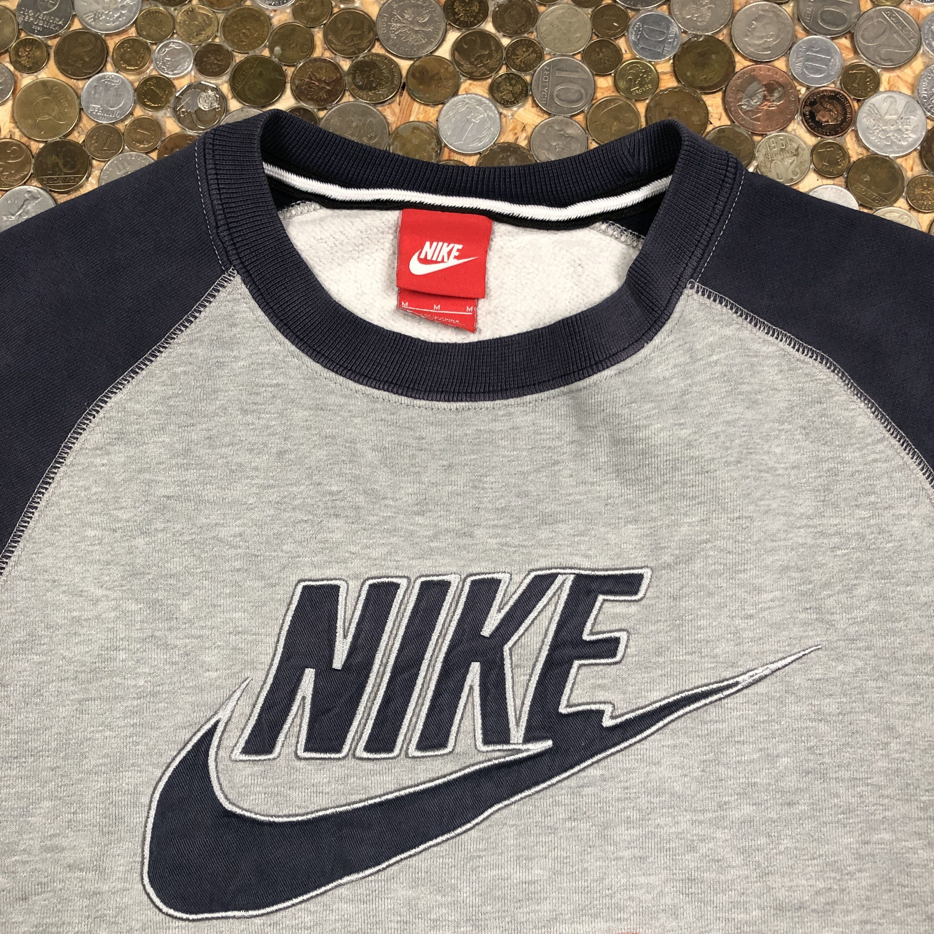 Nike Nike VIntage Crewneck SpellOut sweatshirt Size US M / EU 48-50 / 2 - 2 Thumbnail
