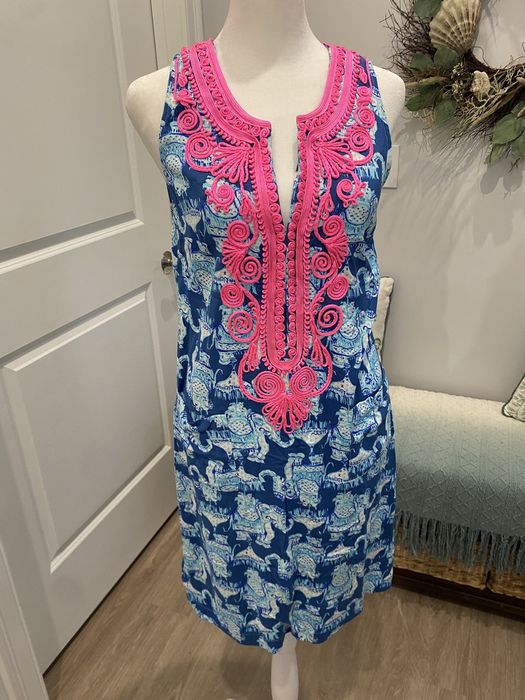 Lilly pulitzer carlotta hot sale stretch shift