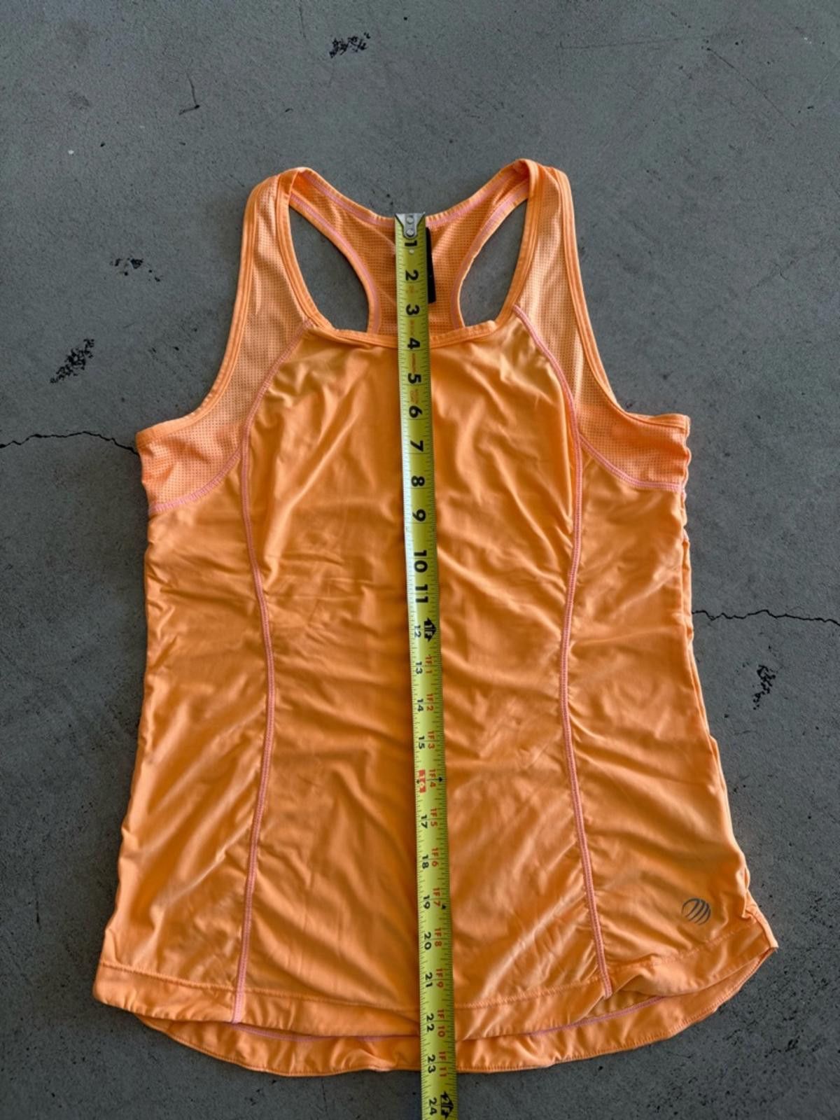 Lululemon MPG / Workout Racerback Tank Top / Orange Size S / US 4 / IT 40 - 4 Thumbnail