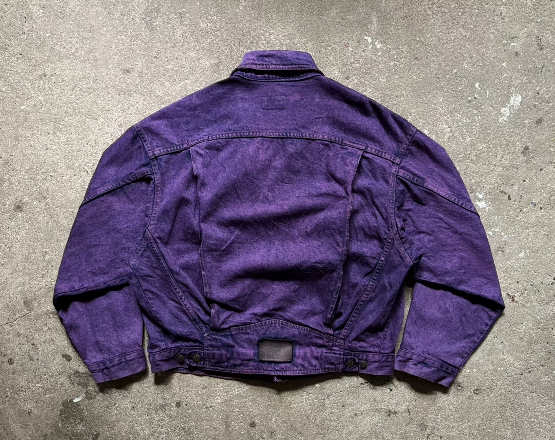 Vintage Vintage 1987 Levi's American Oversized Denim Jacket Size US XXL / EU 58 / 5 - 1 Thumbnail