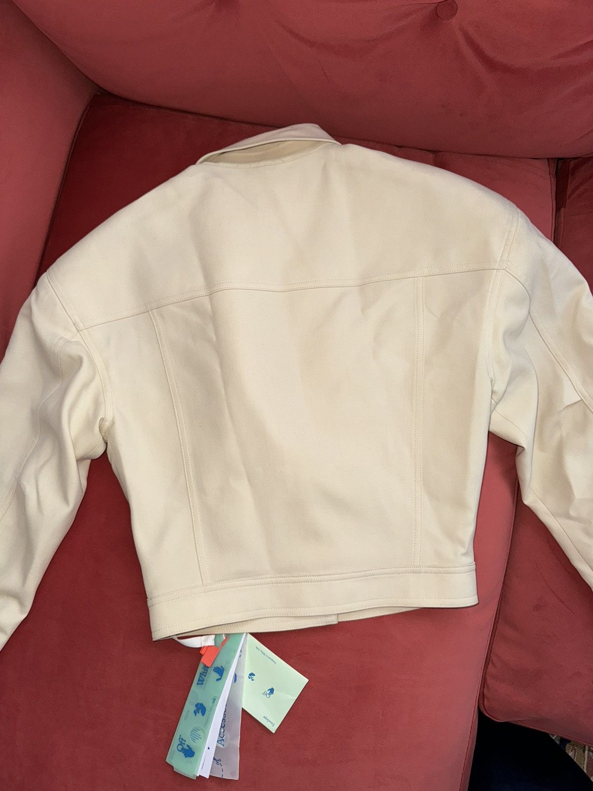 Off-White New Off-White virgin wool jacket, size M, 42 It Size M / US 6-8 / IT 42-44 - 11 Thumbnail