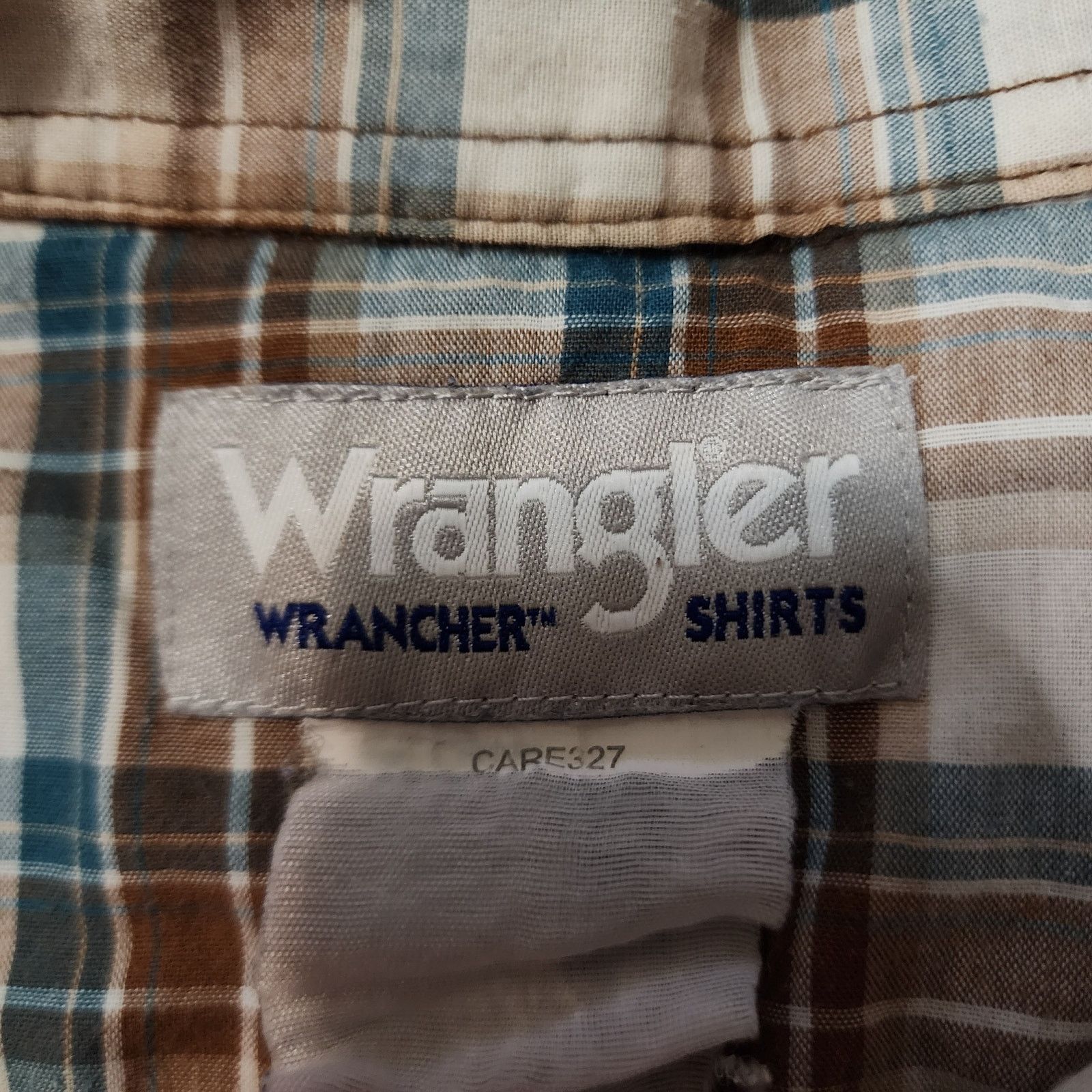 Wrangler Wrangler Wrancher long sleeve pearl snap shirt size XLT 2243 Size US XL / EU 56 / 4 - 5 Thumbnail