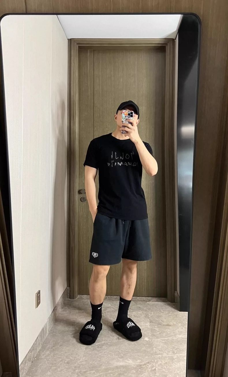 Yohji Yamamoto Yohji Yamamoto 15ss Show Style Silver Platinum Short Sleeve Size US L / EU 52-54 / 3 - 8 Thumbnail