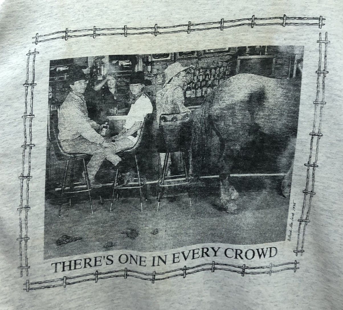 Vintage Vintage Alore There's One In Every Crowd Made In Usa T-Shirt Size US XL / EU 56 / 4 - 3 Thumbnail