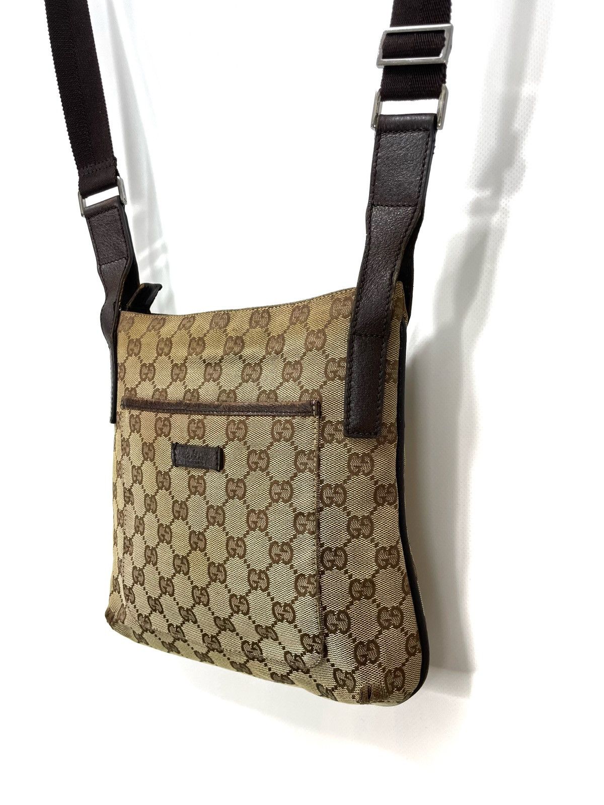 Gucci Gucci Flat Messenger Bag – One Size – Made in Italy Size ONE SIZE - 8 Thumbnail