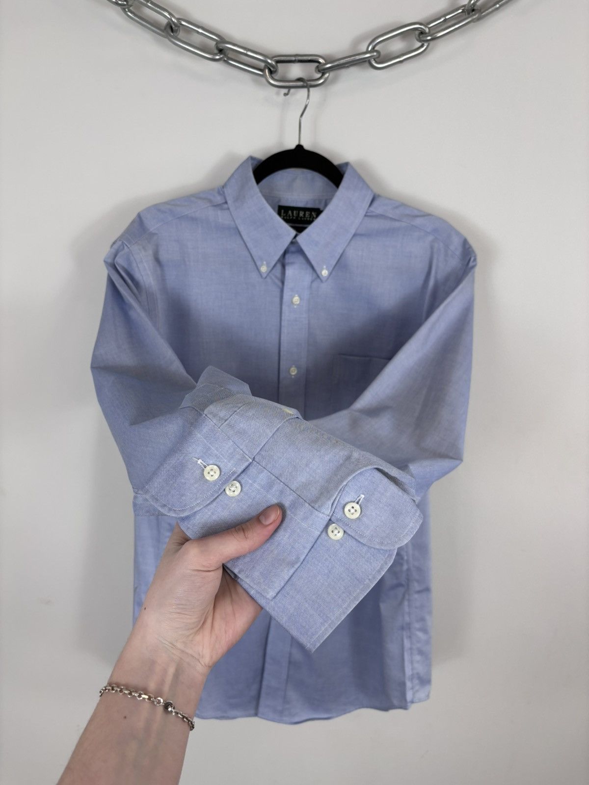 Lauren Ralph Lauren Lauren Ralph Lauren Men’s Blue Long Sleeve Shirt Button Down Size US XL / EU 56 / 4 - 8 Thumbnail